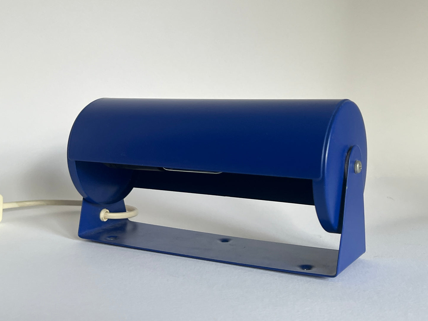 Vintage Mid Century Ikea V413 Blue Wall Lamp