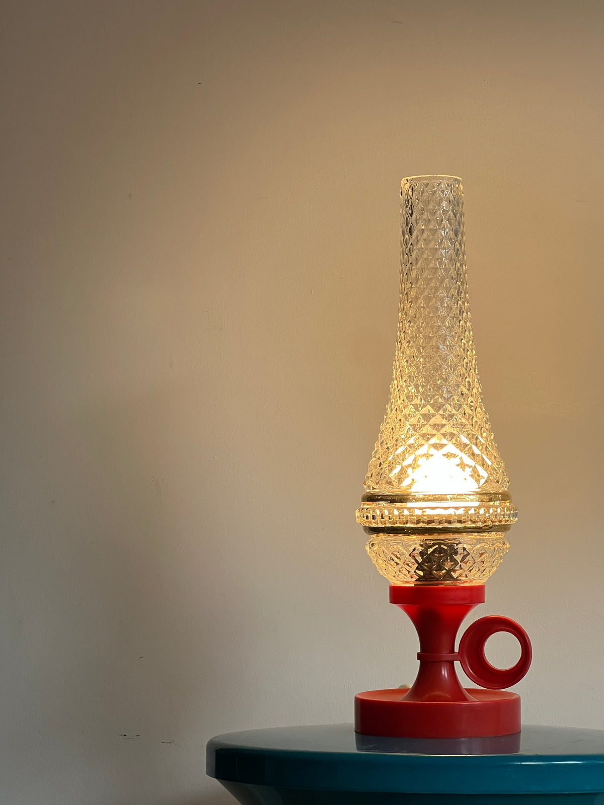 Mid Century Space Age Table Lamp