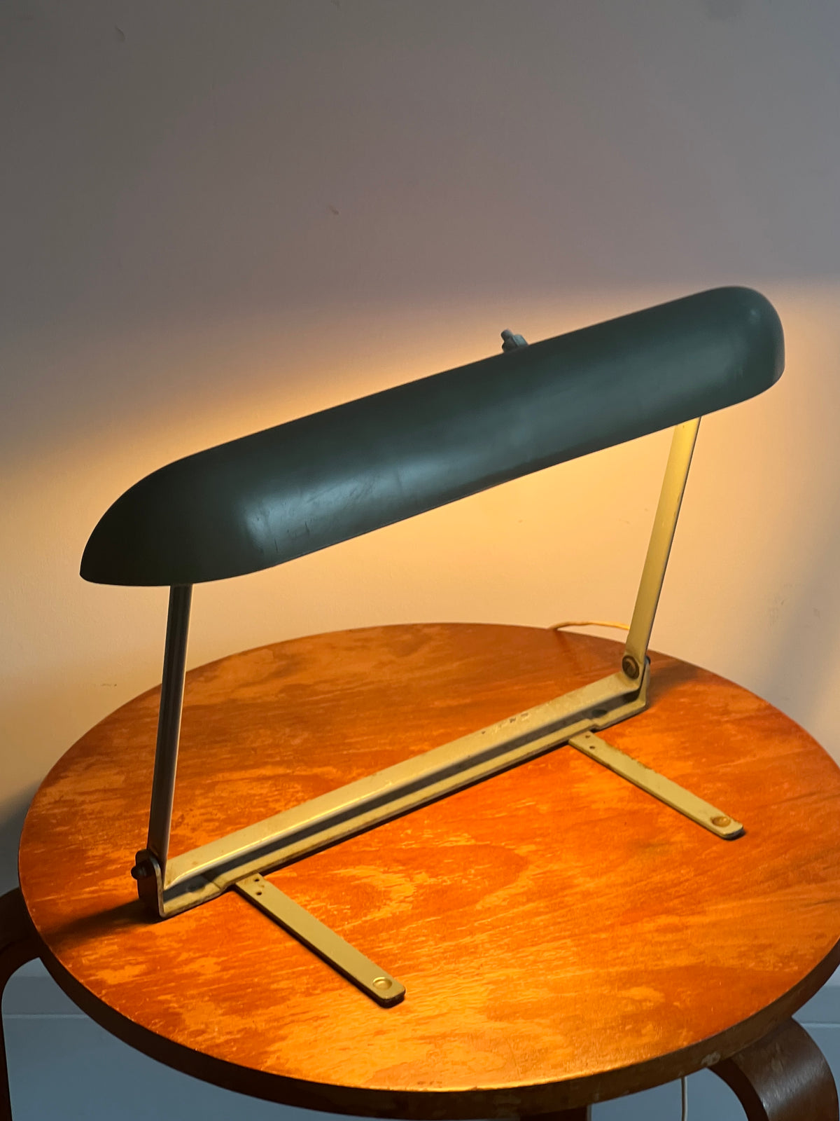 Mid Century Bakelite Adjustable Study Lamp