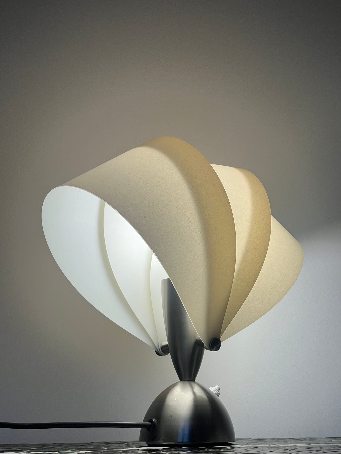 Sculptural Table Lamp by Hannes Wettstein for Oluce