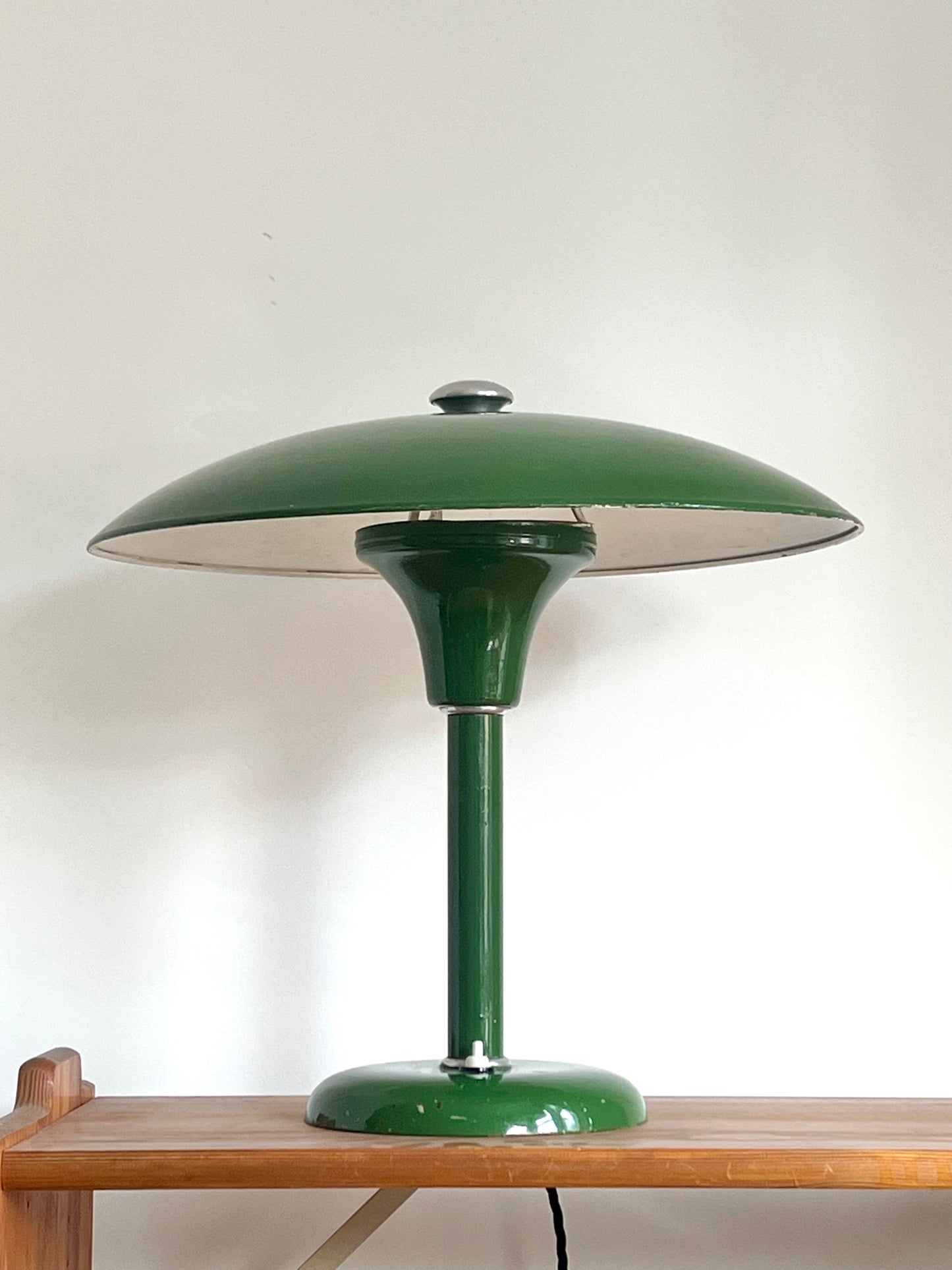 Art Deco Modernist Bauhaus Mushroom Lamp by Max Schumacher
