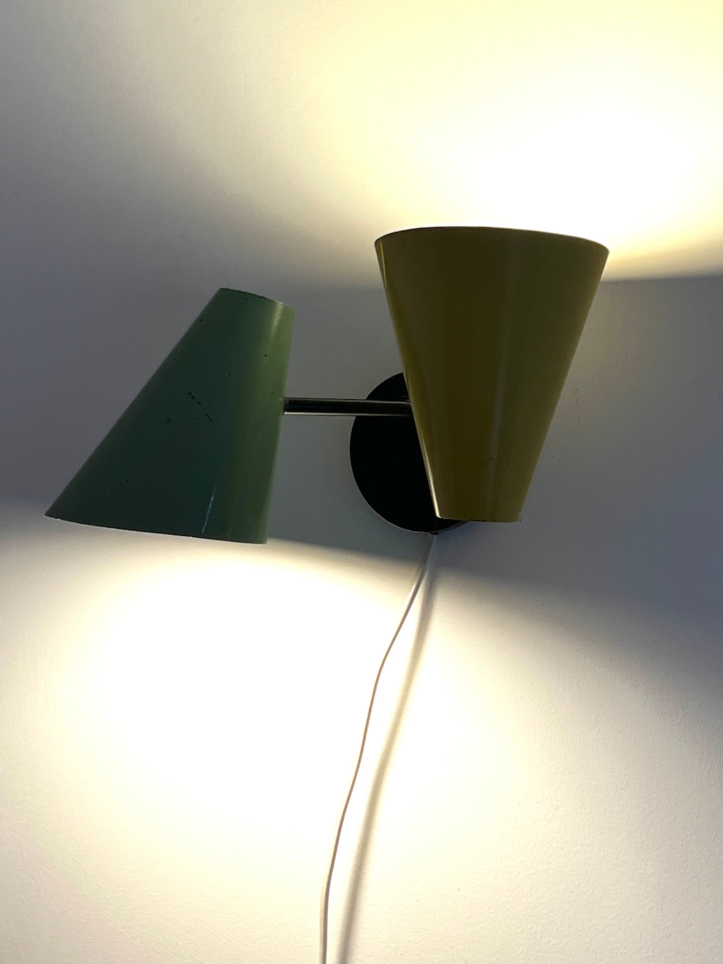 Mid Century Modern Wall Lamp by  Jacques Biny