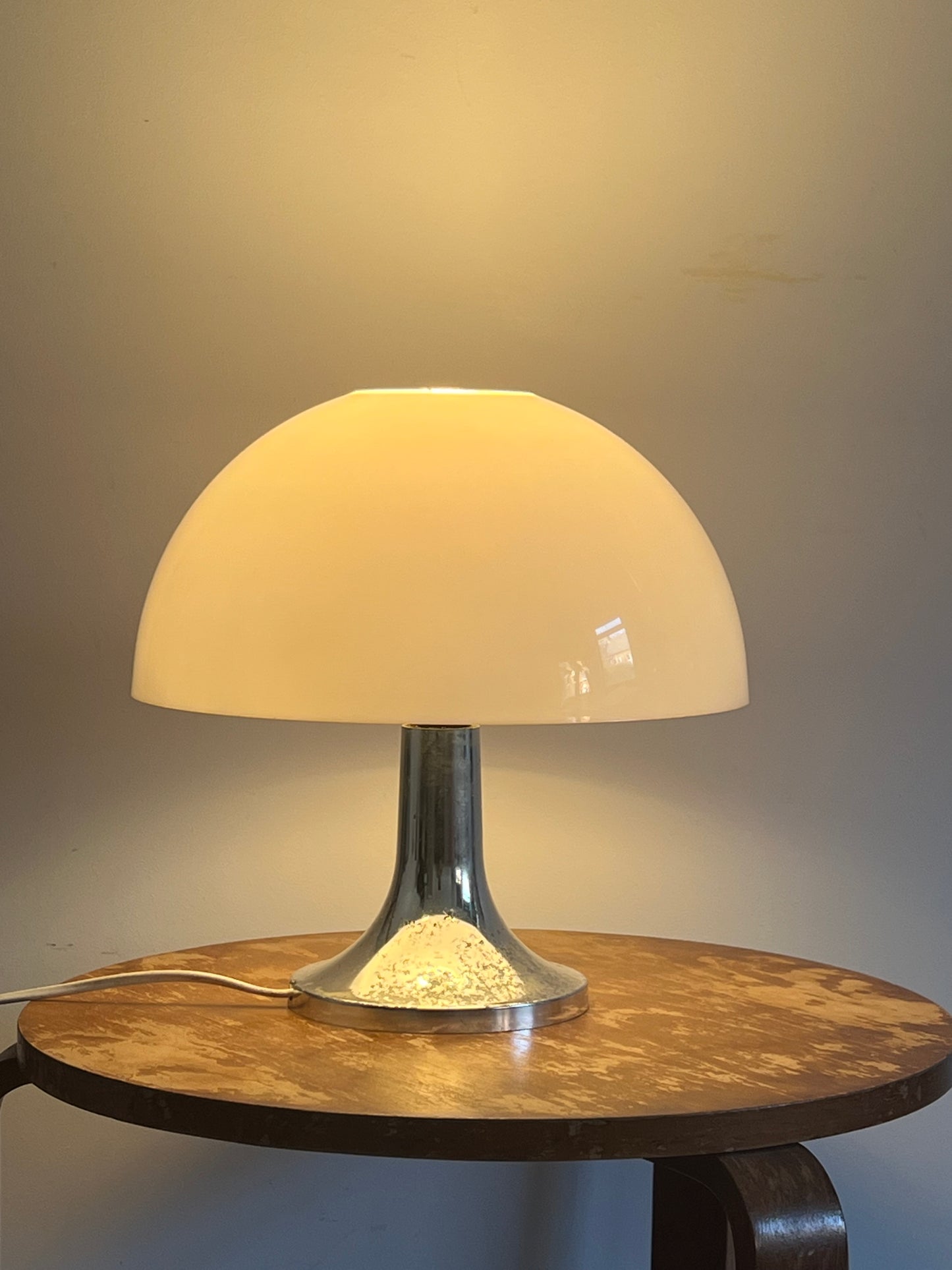 Mid Century Space Age Mushroom Lamp by Gilbert