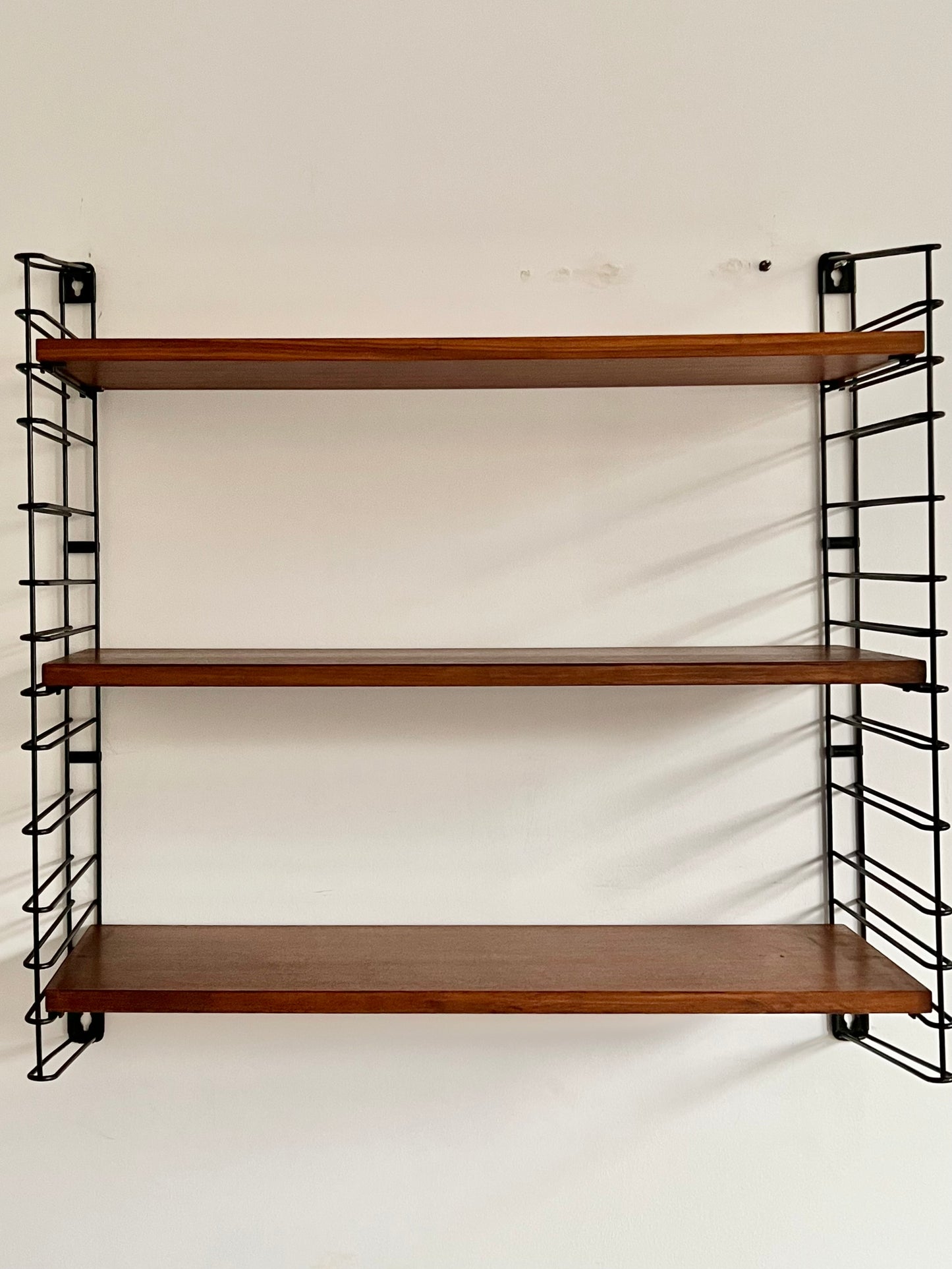 Vintage Mid Century Tomado String Shelving Unit