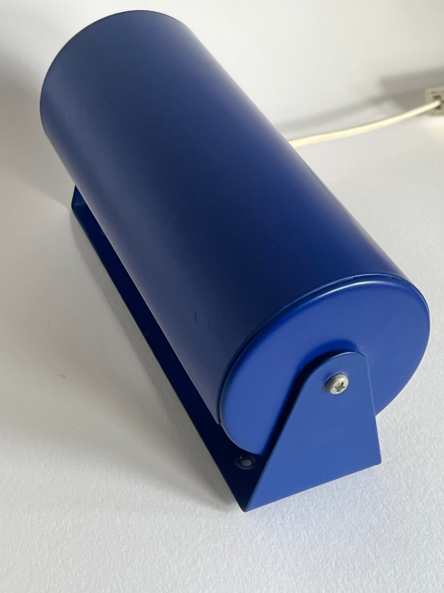 Vintage Mid Century Ikea V413 Blue Wall Lamp