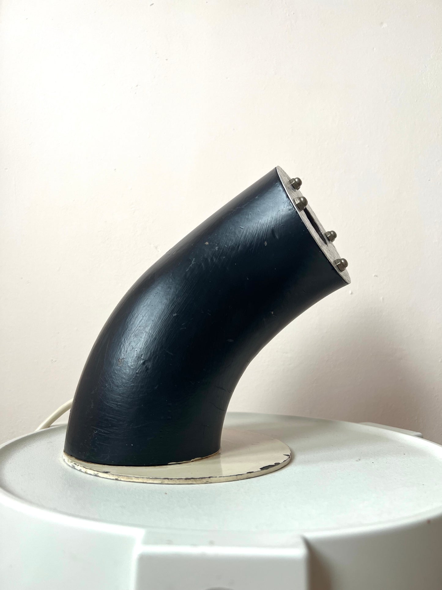 Mid Century Sculptural Tubular Table Lamp