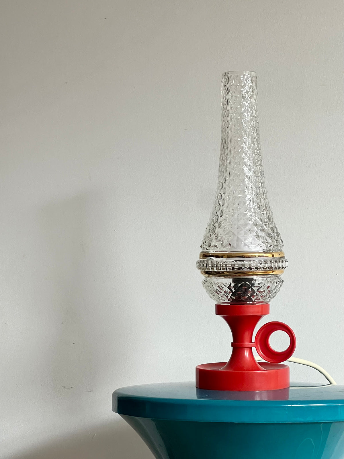Mid Century Space Age Table Lamp