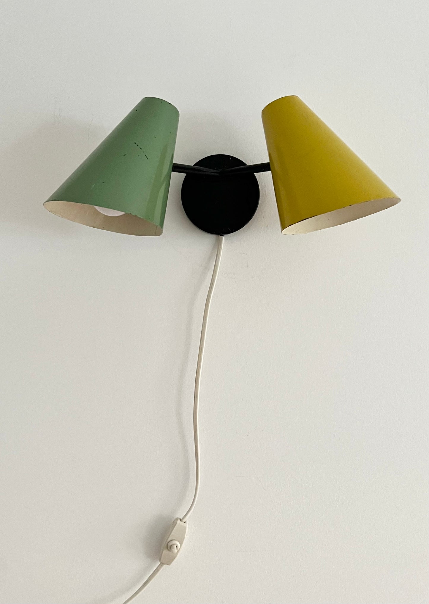 Mid Century Modern Wall Lamp by  Jacques Biny
