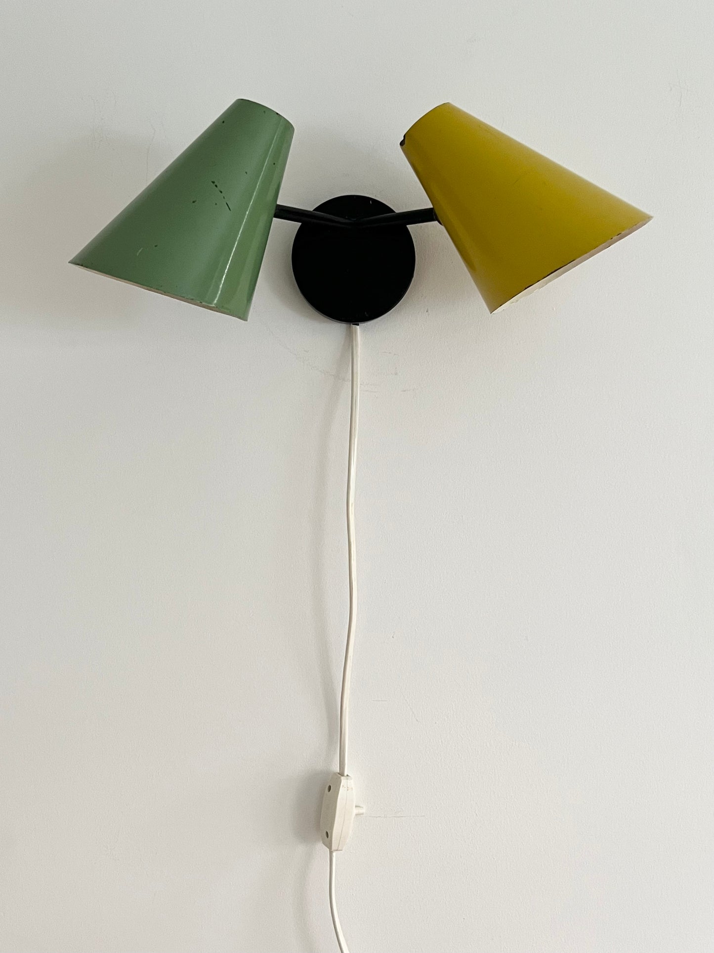 Mid Century Modern Wall Lamp by  Jacques Biny