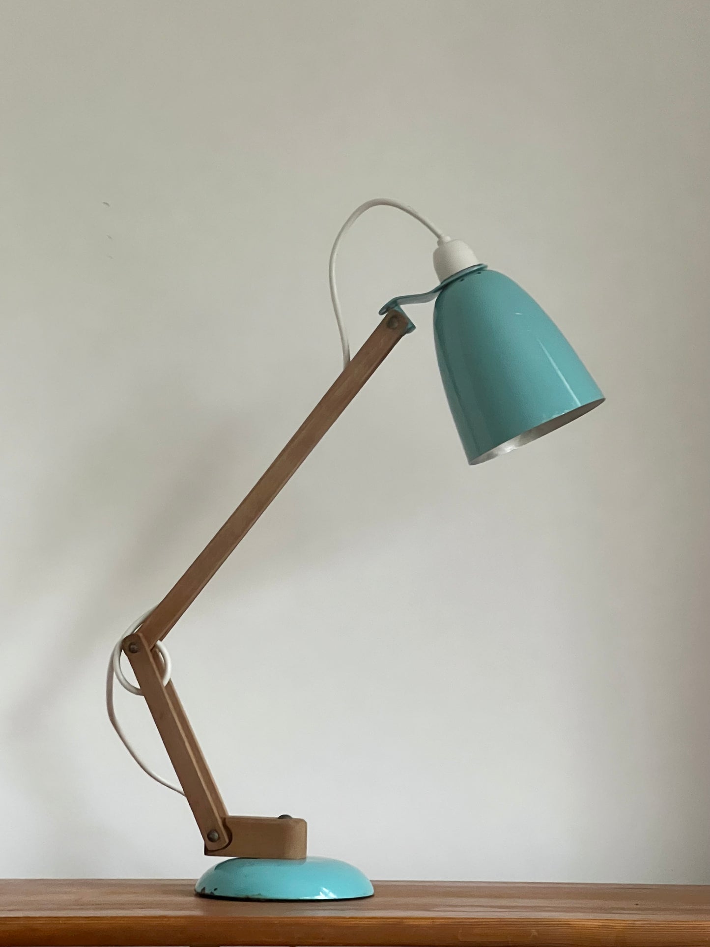 Vintage Mid Century Turquoise Maclamp