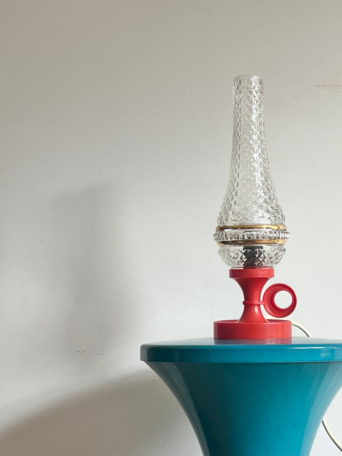 Mid Century Space Age Table Lamp
