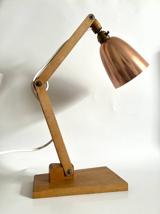 Vintage Mid Century Adjustable Table Lamp