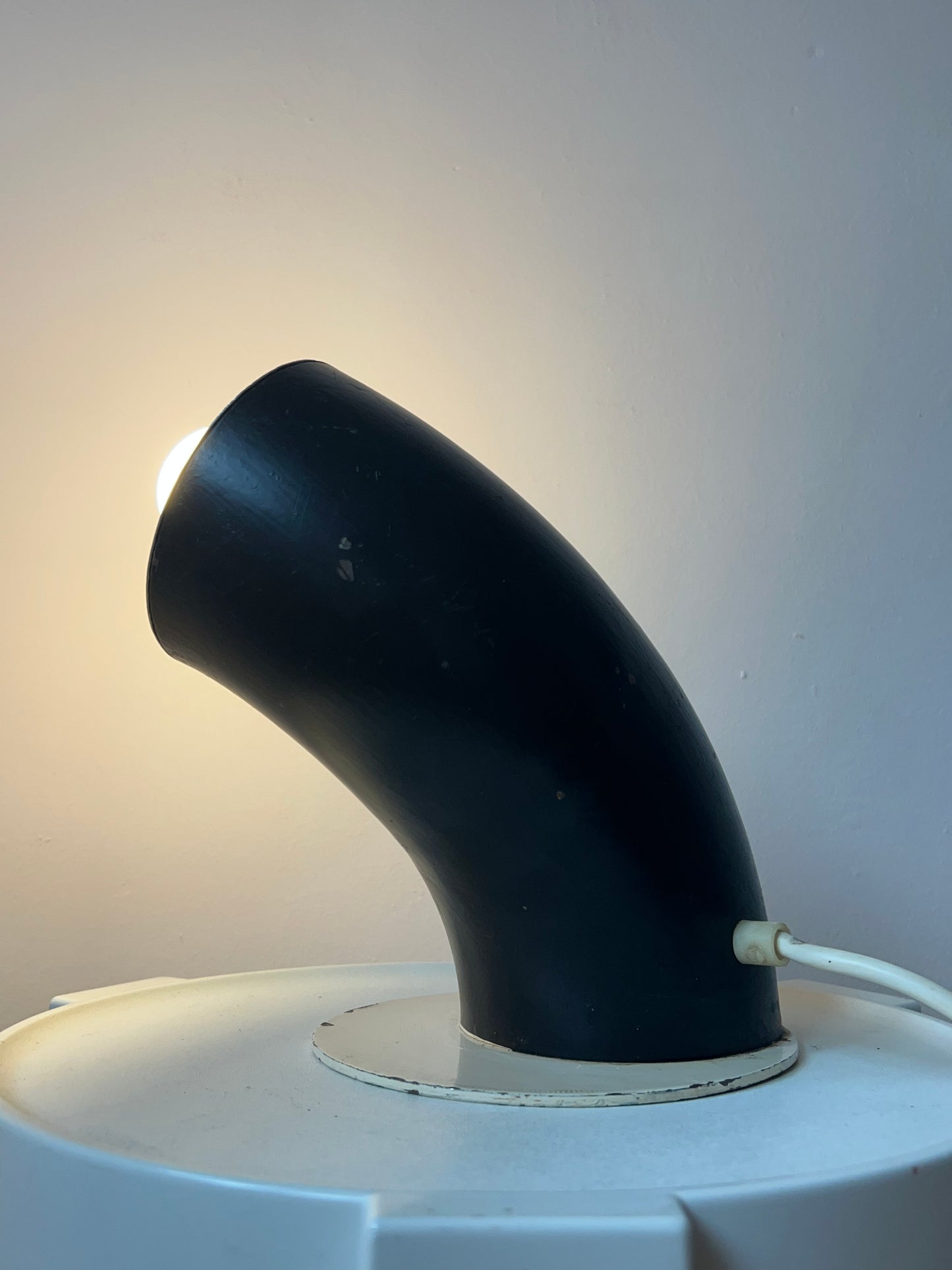 Mid Century Sculptural Tubular Table Lamp