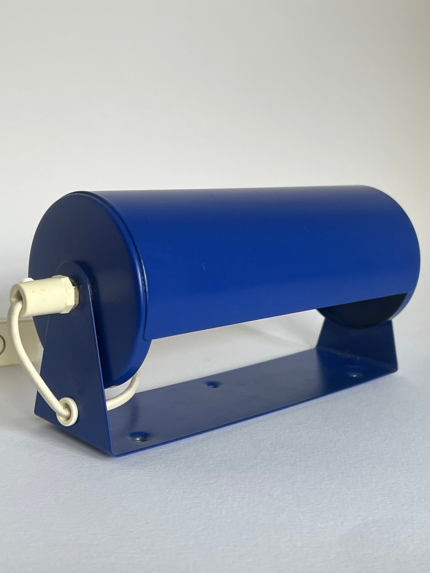 Vintage Mid Century Ikea V413 Blue Wall Lamp