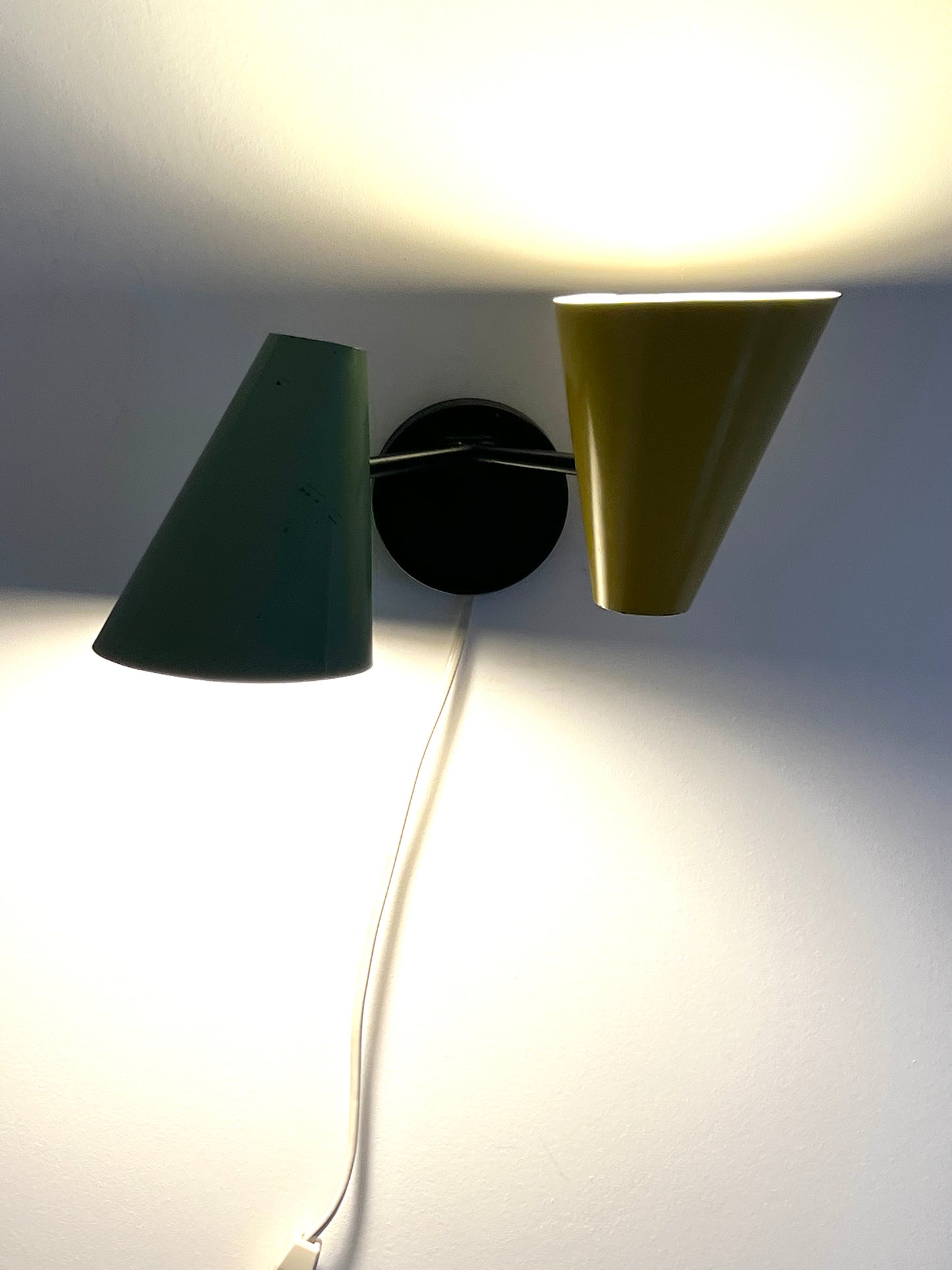 Mid Century Modern Wall Lamp by  Jacques Biny