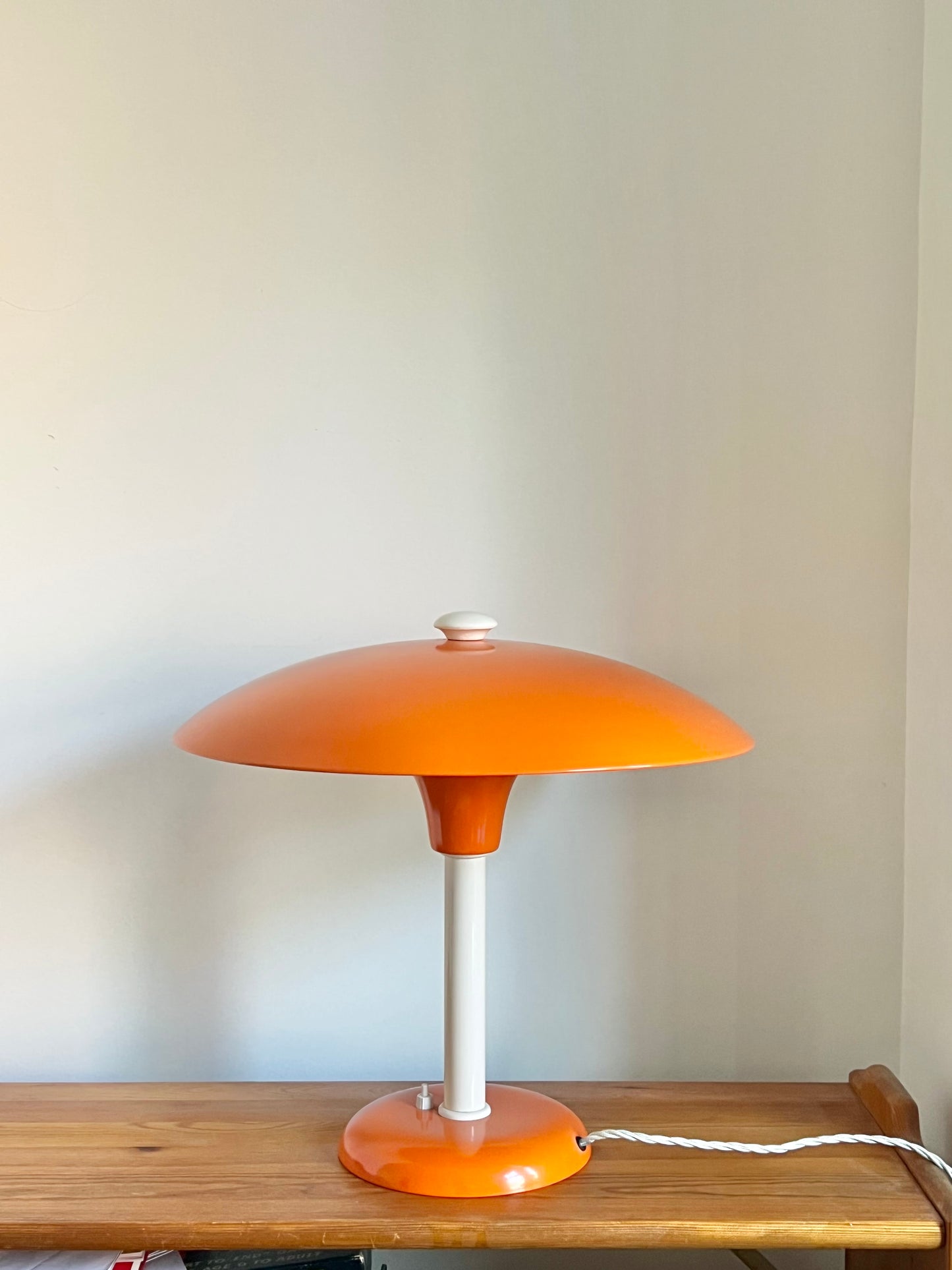 Art Deco Modernist Bauhaus Mushroom Lamp by Max Schumacher