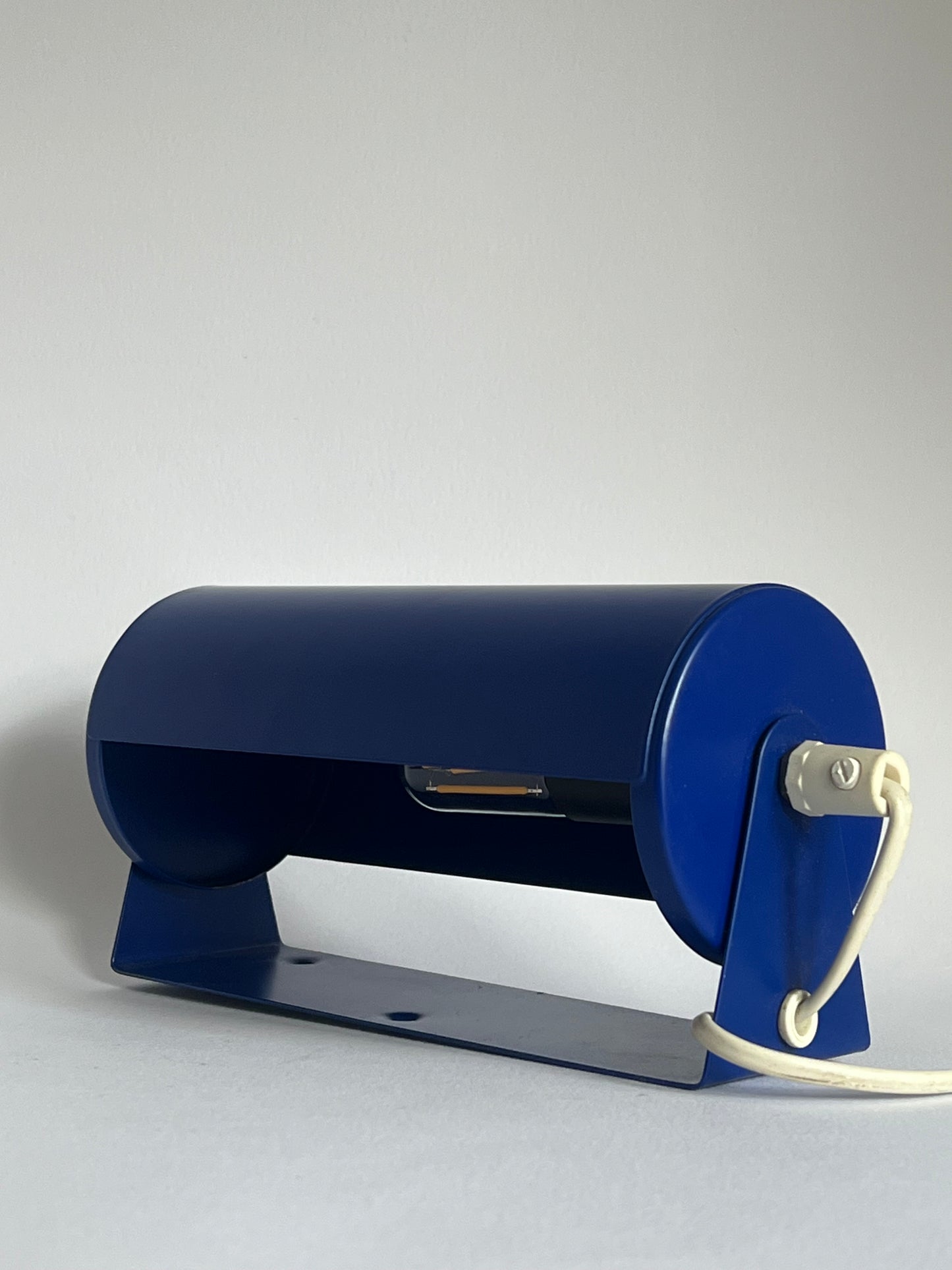 Vintage Mid Century Ikea V413 Blue Wall Lamp