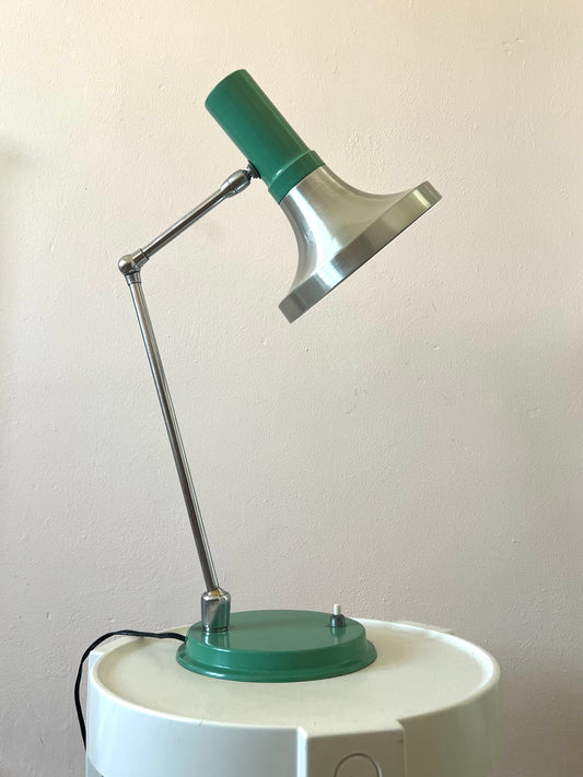 Mid Century Adjustable Table Lamp in the manner of Stilux Milano