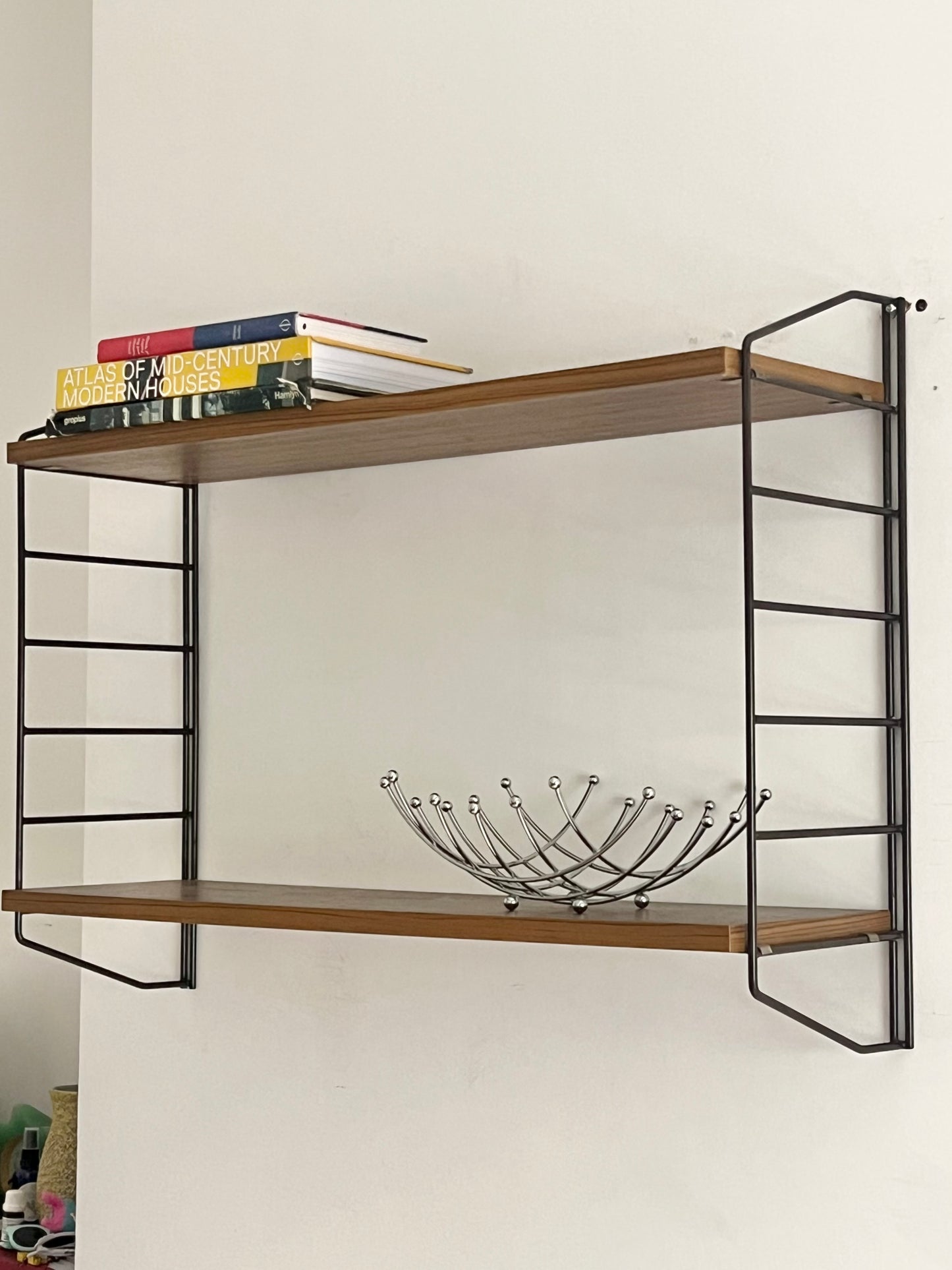 Mid Century String Modular Shelving unit by Brianco