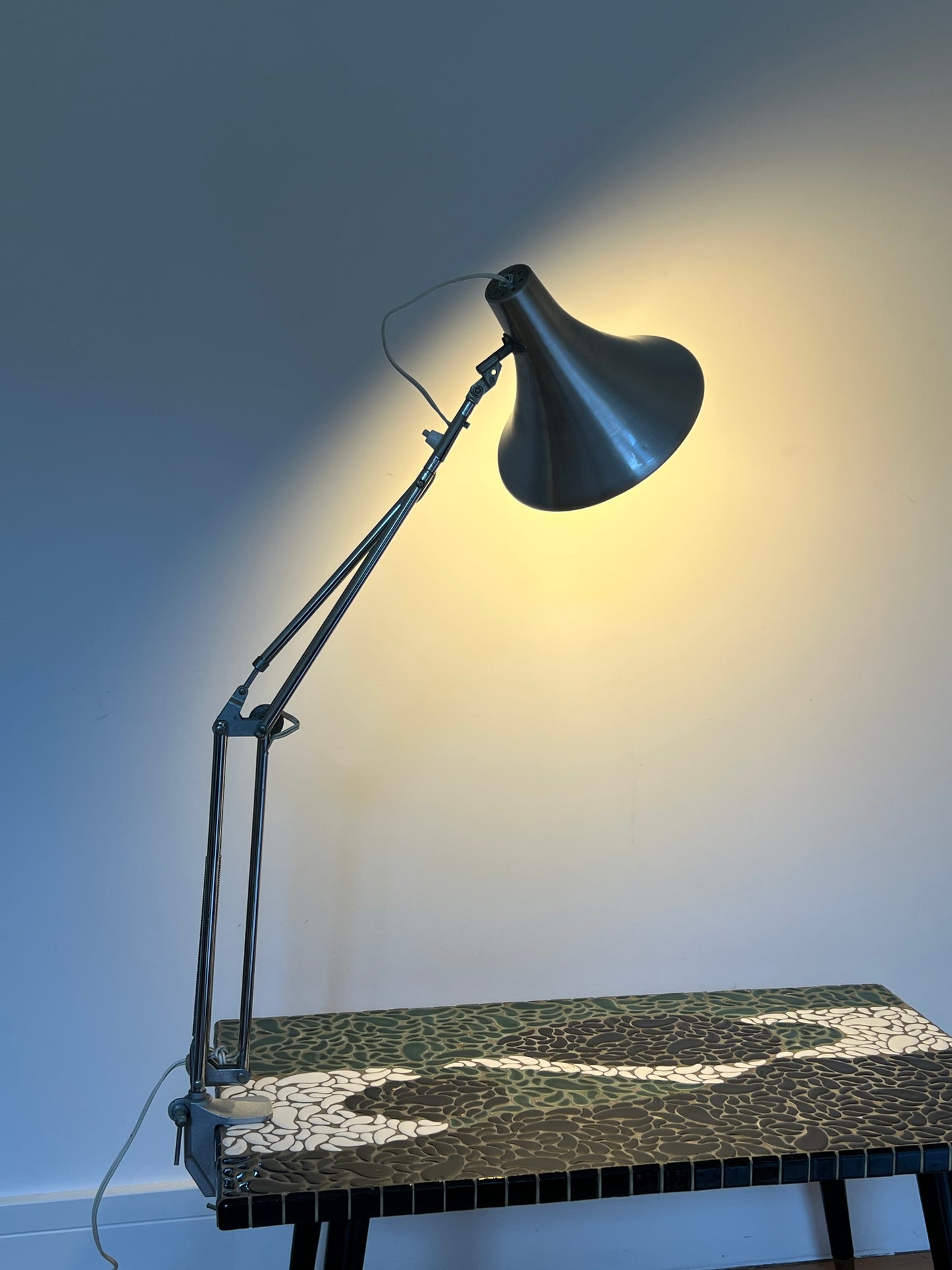 Mid Century Space Age Architects Lamp