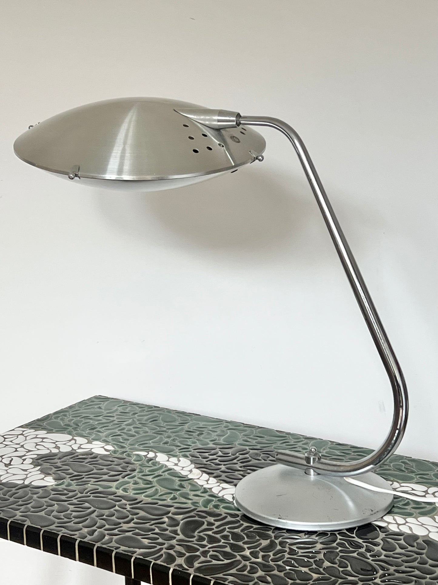 Mid Century Space Age UFO 
Table Lamp