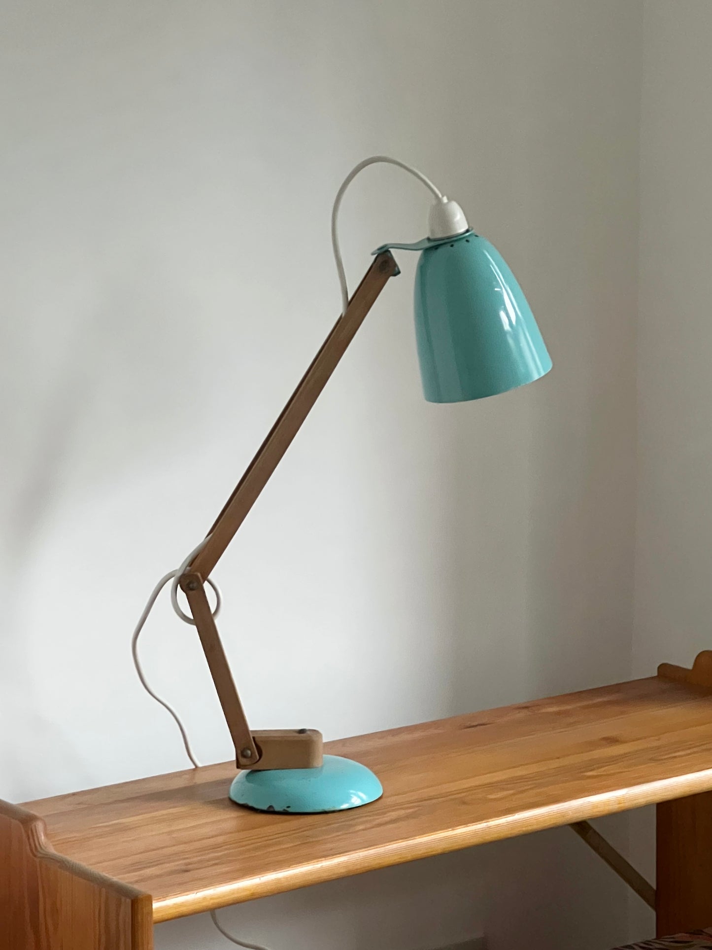 Vintage Mid Century Turquoise Maclamp