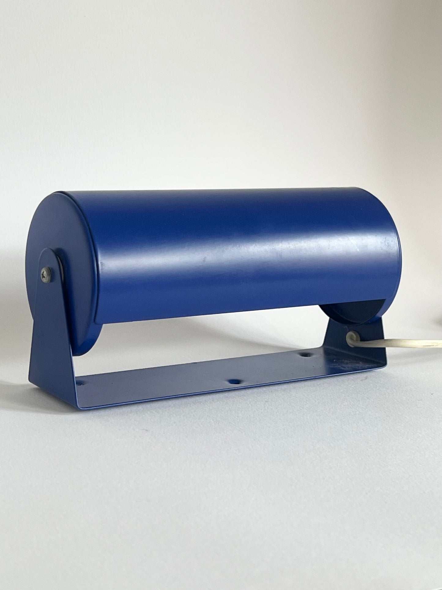 Vintage Mid Century Ikea V413 Blue Wall Lamp