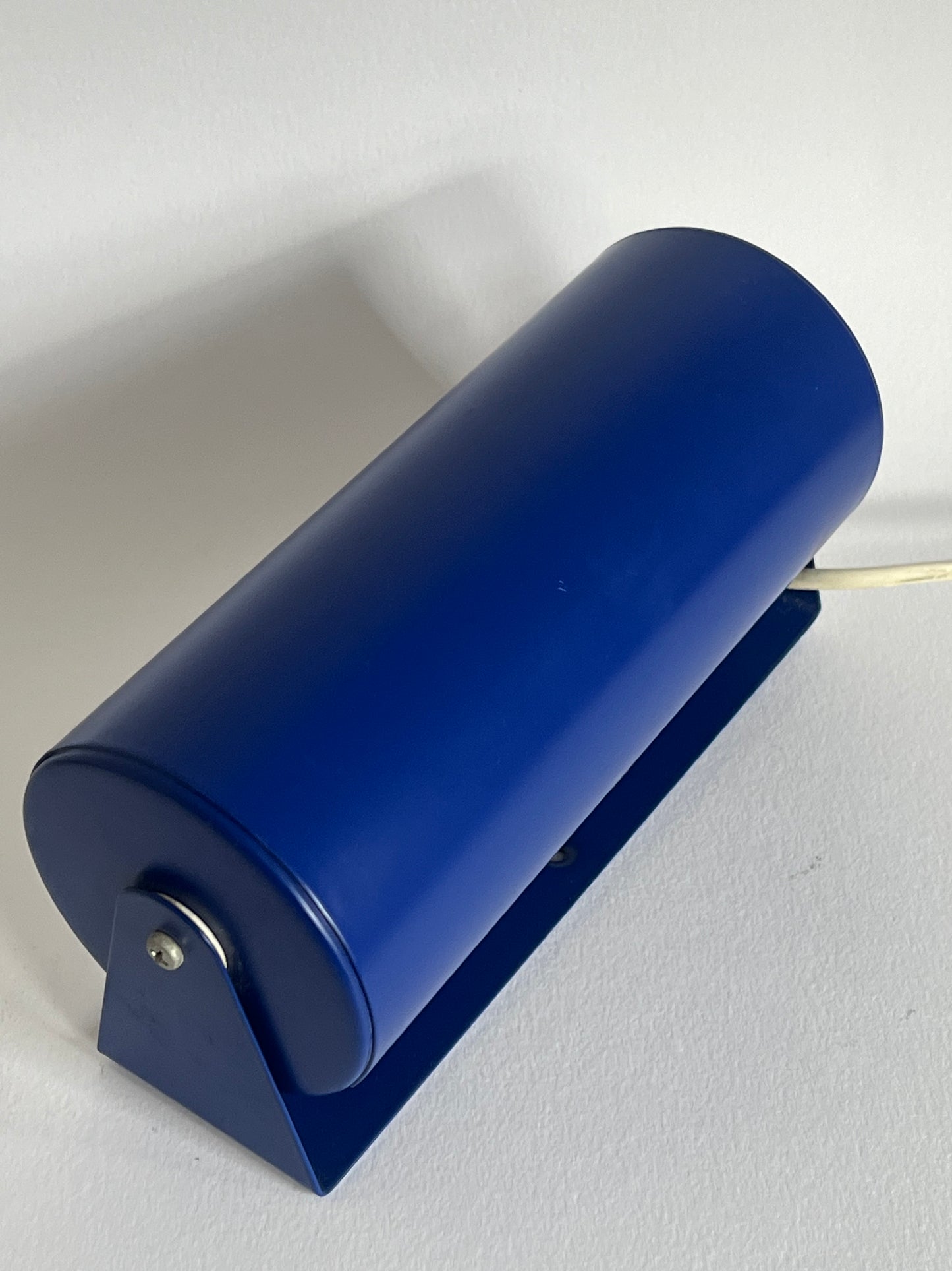 Vintage Mid Century Ikea V413 Blue Wall Lamp