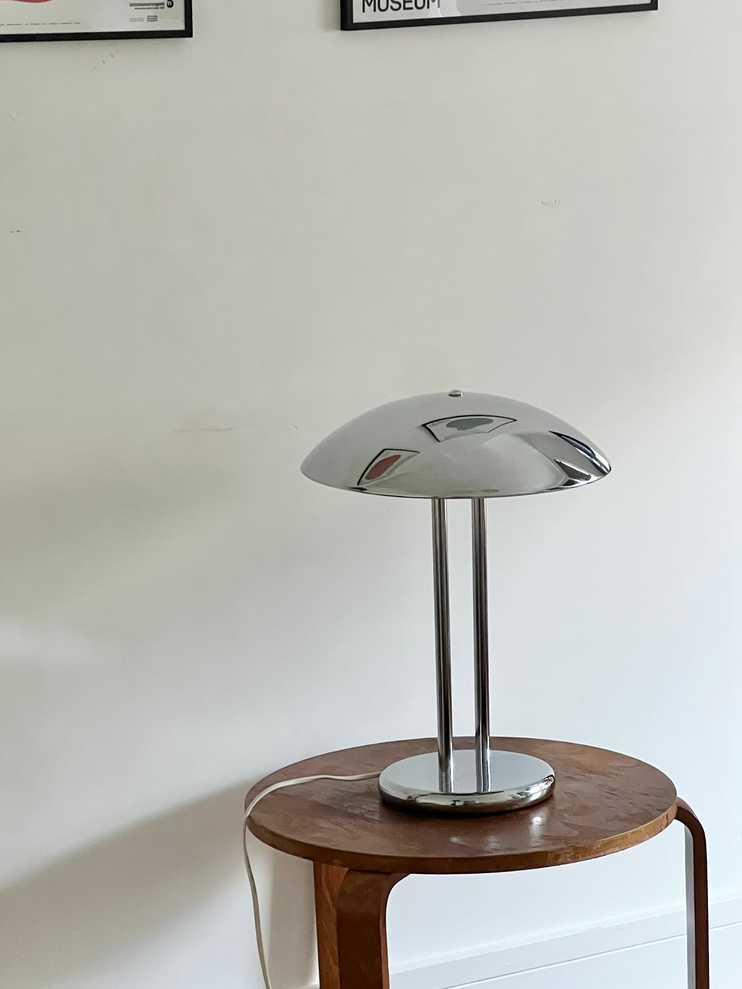 Vintage 80’s IKEA Chrome Desk Lamp by Robert Sonneman