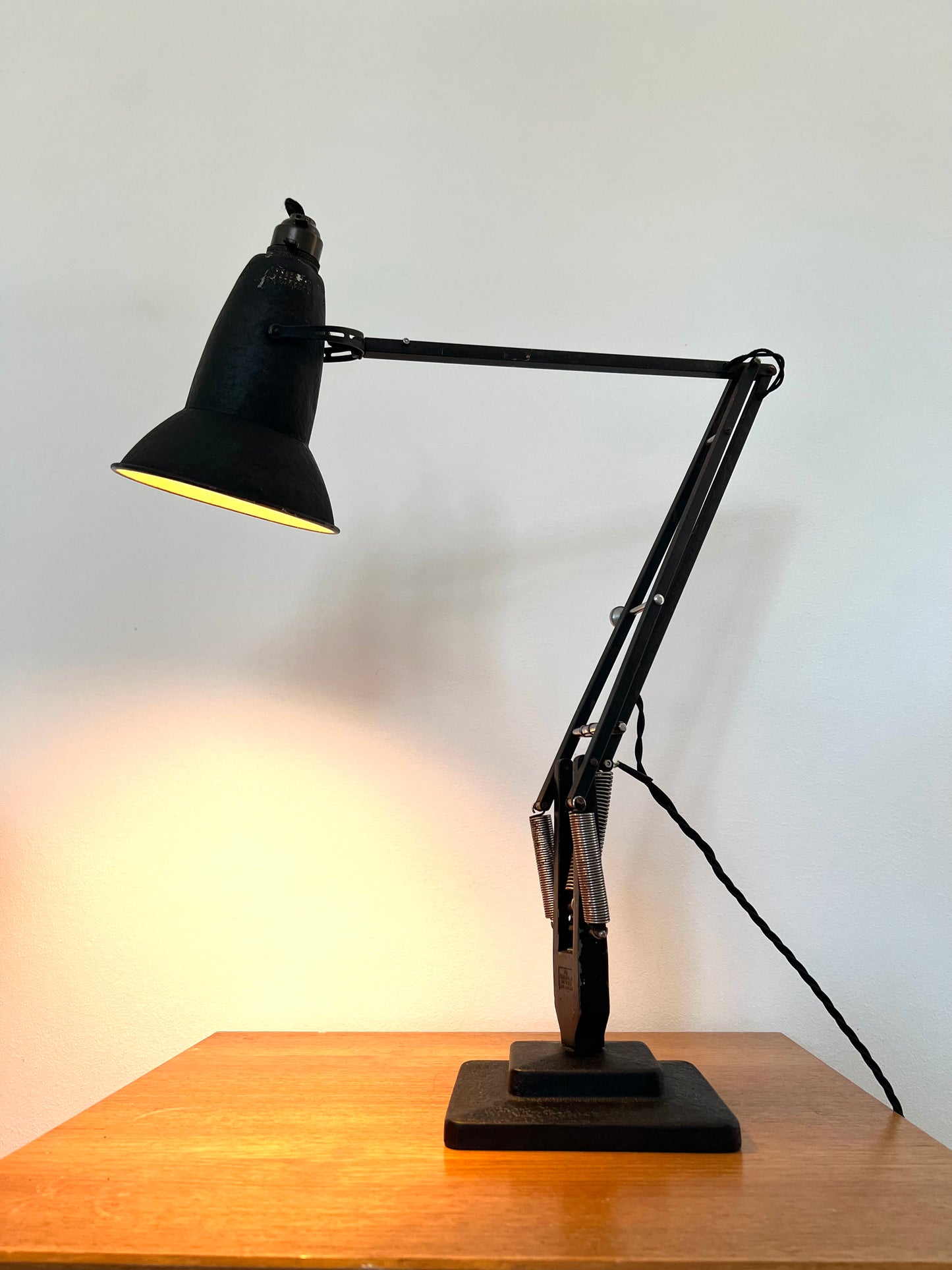 Early Original Herbert Terry & Sons Anglepoise 1227 Table lamp