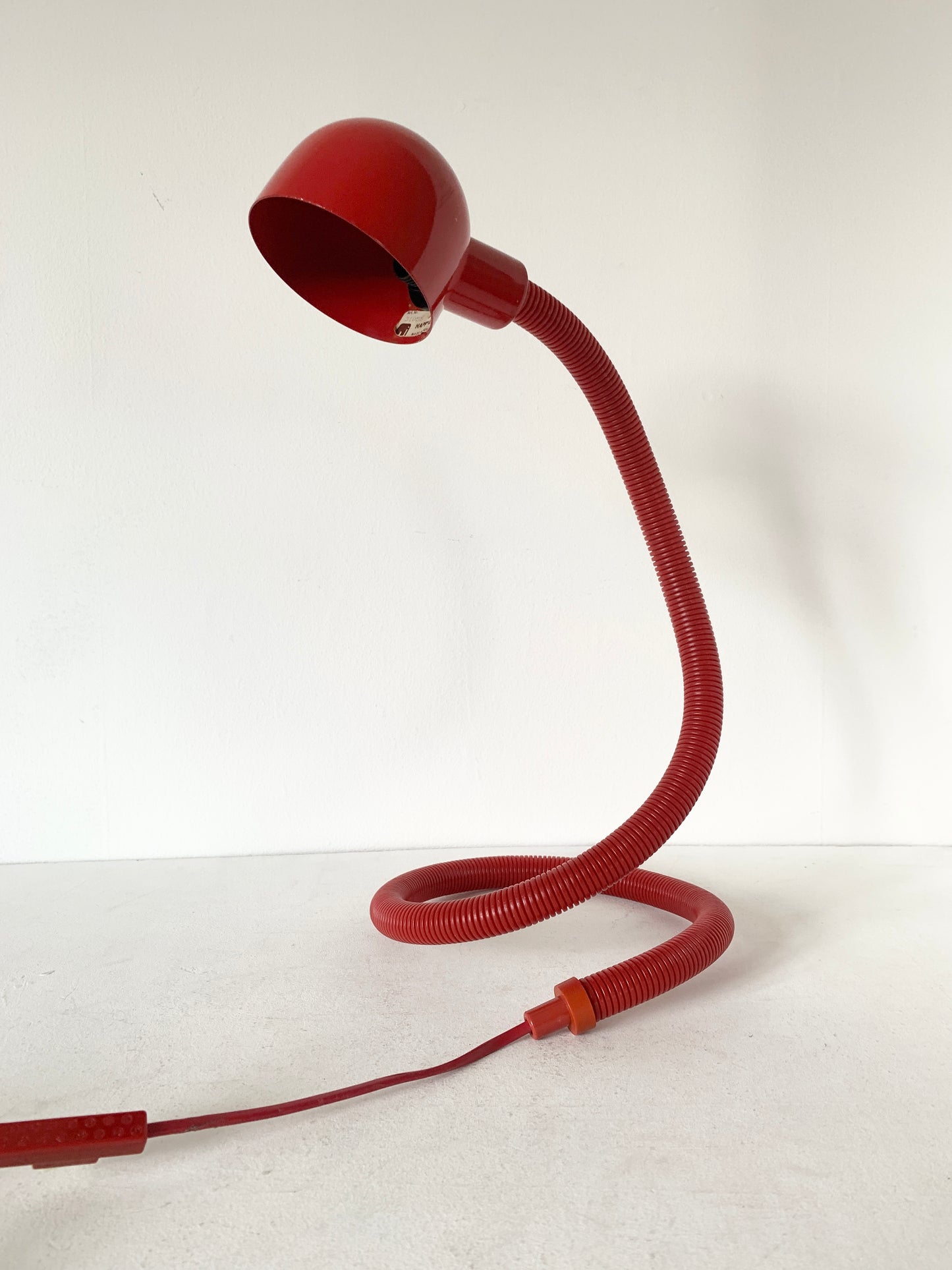 Vintage 80's Snake/Cobra Desk Lamp