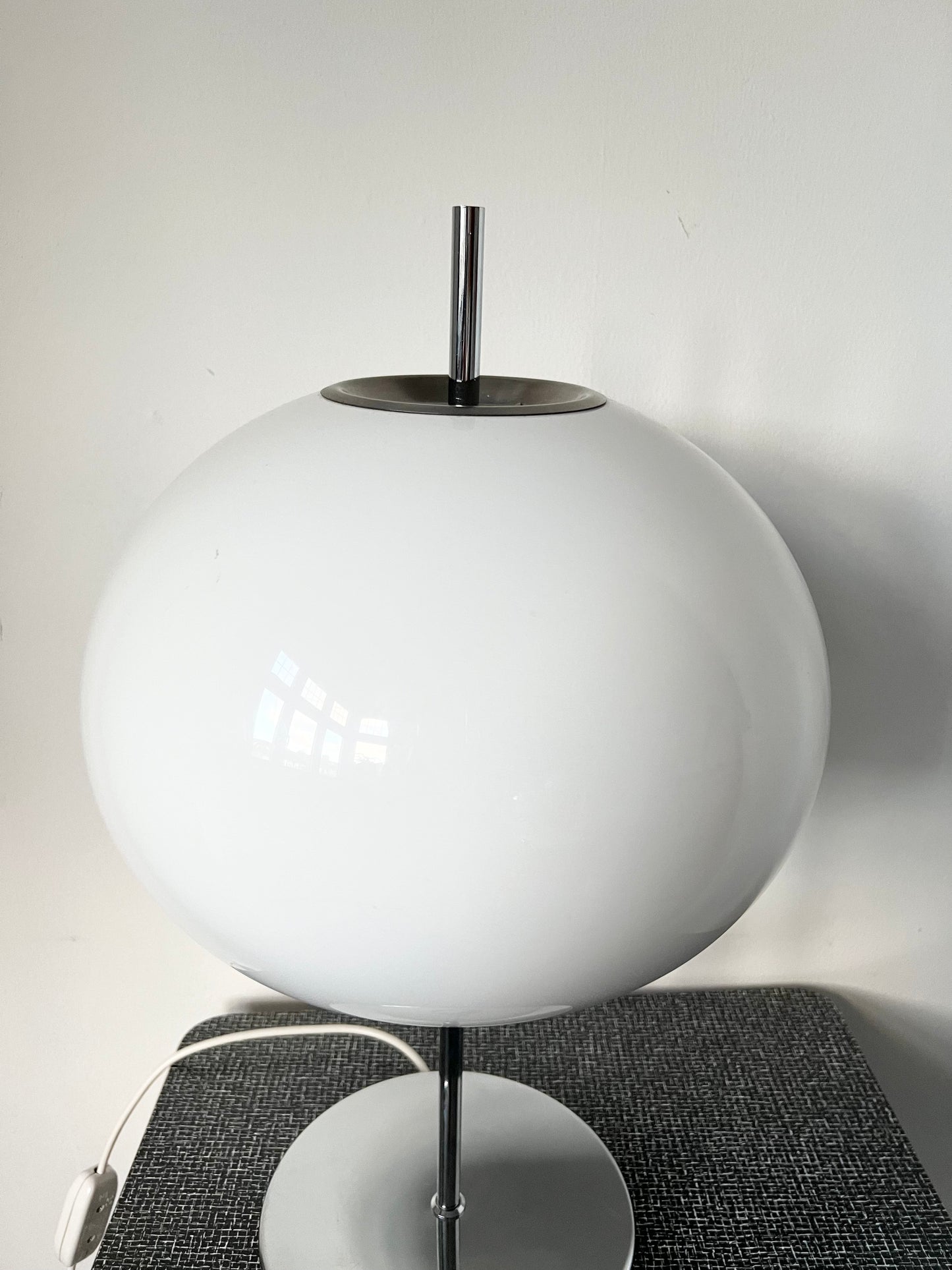 Vintage Guzzini Style Mushroom Table Lamp