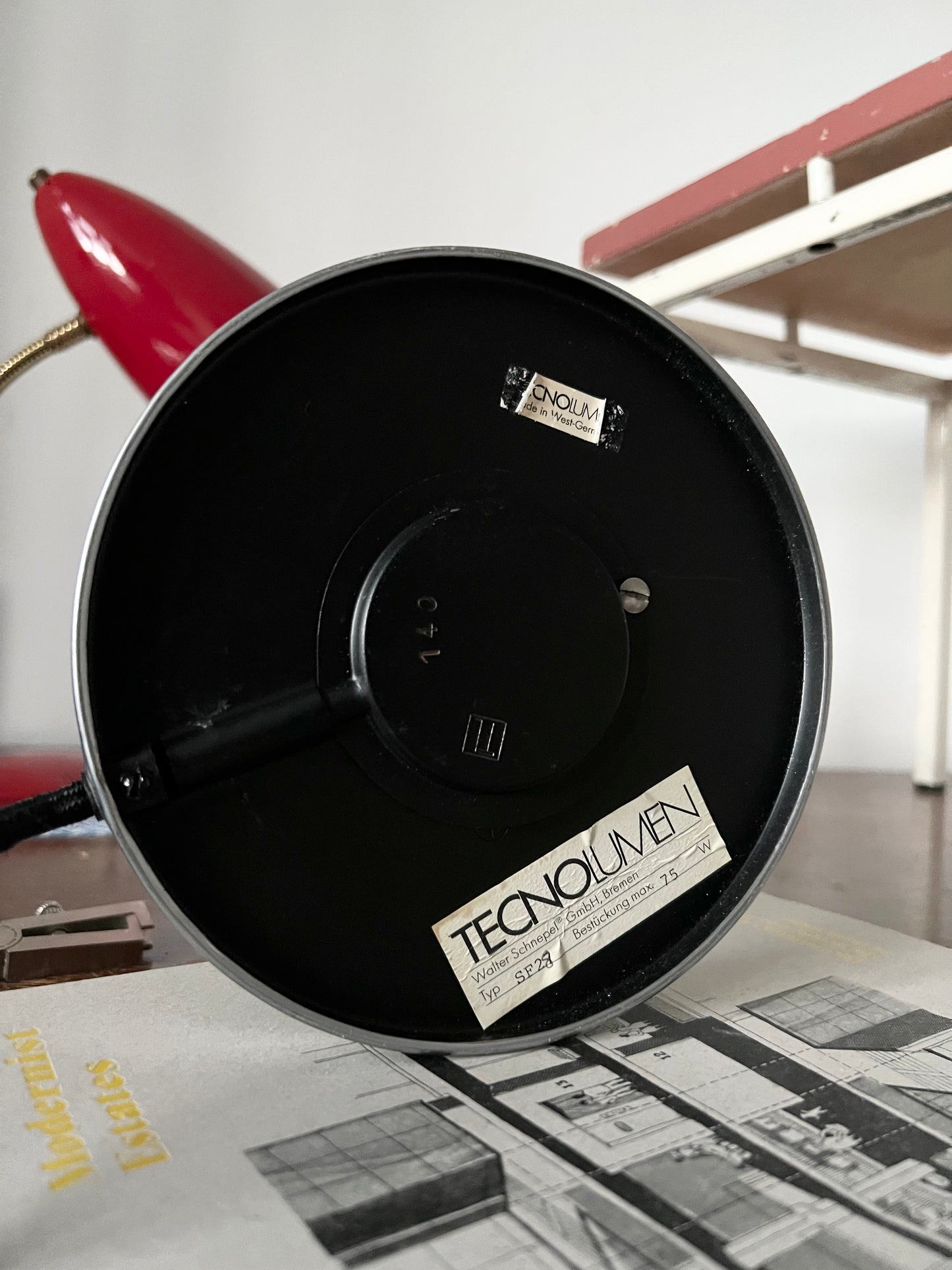 1980’s TecnoLumen Bauhaus Table Lamp | SF 28