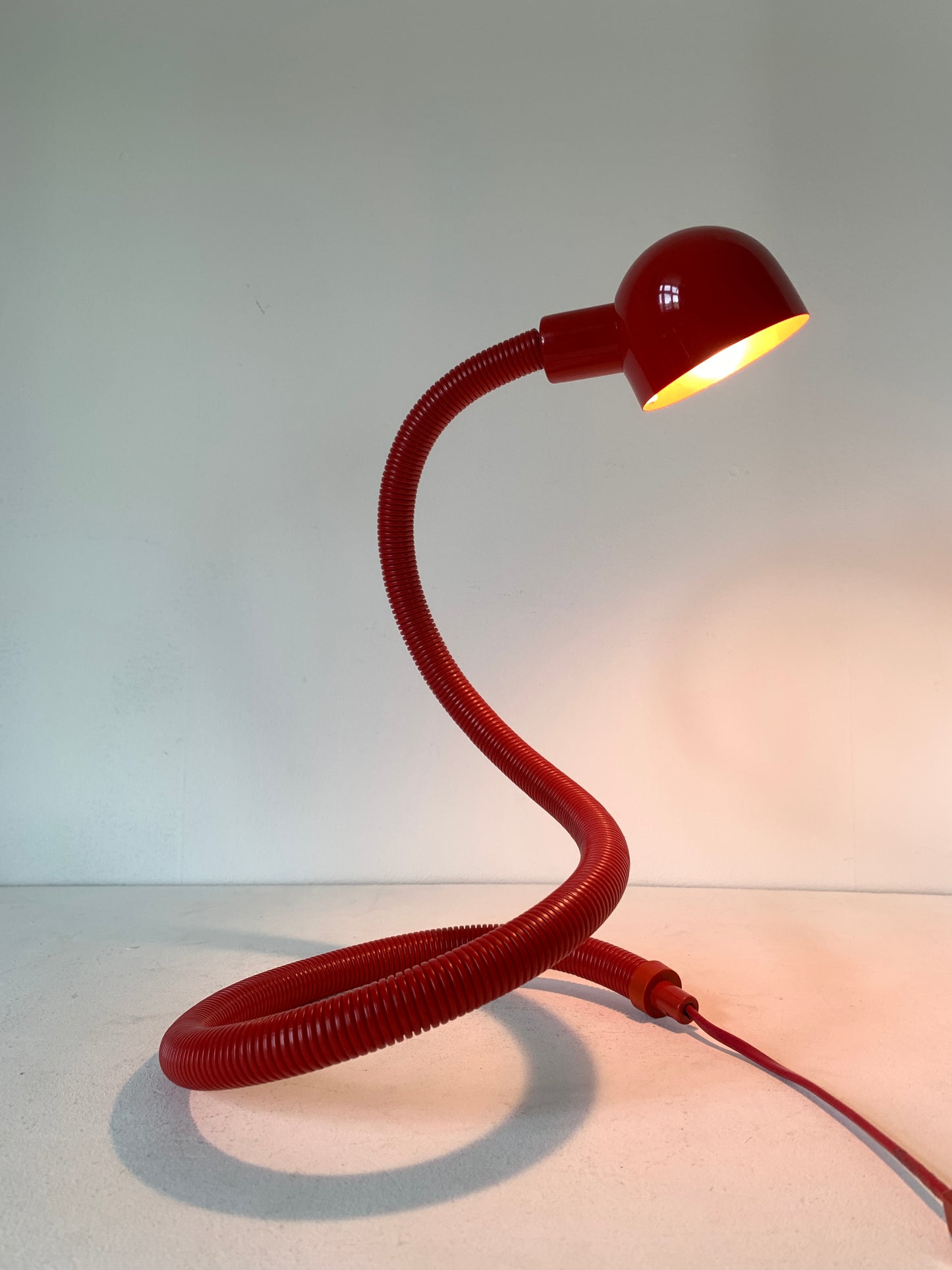 Vintage 80's Snake/Cobra Desk Lamp