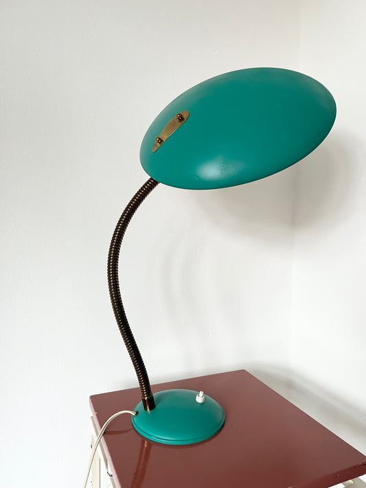 Mid Century UFO Saucer Shade Table Lamp