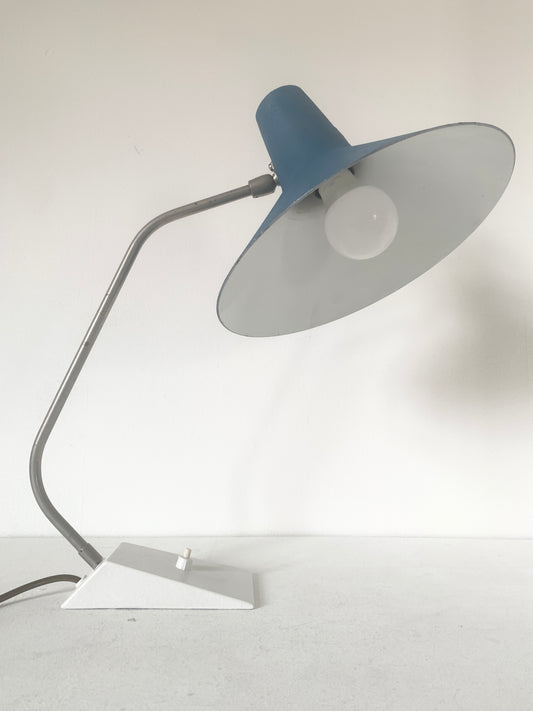 Mid Century Modern Saucer Shade Desk Lamp by SIS