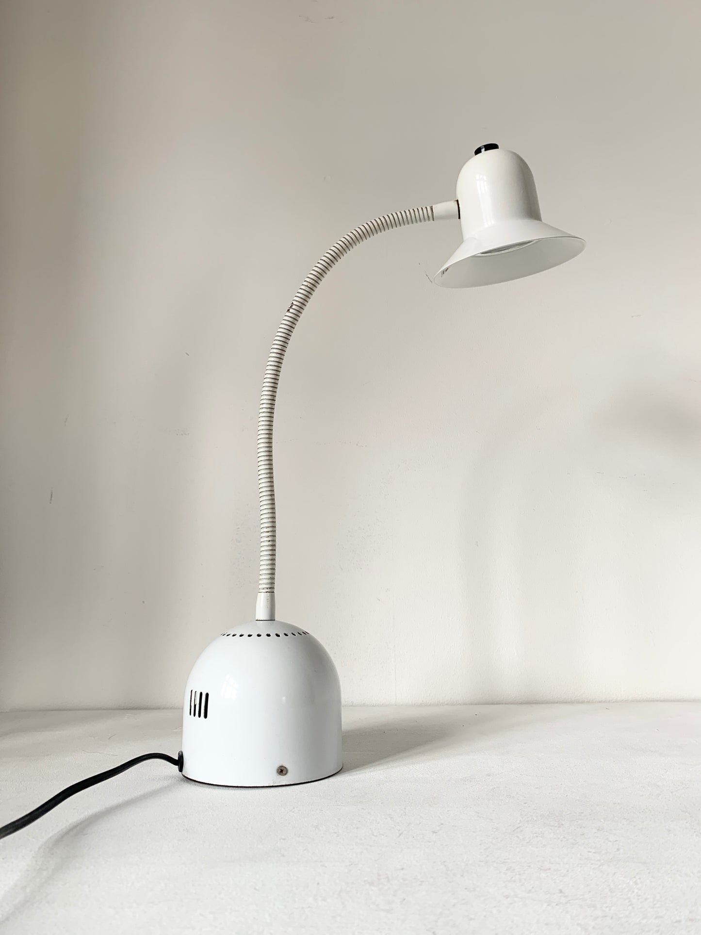 Postmodern White Flexi Desk Lamp By Stilplast