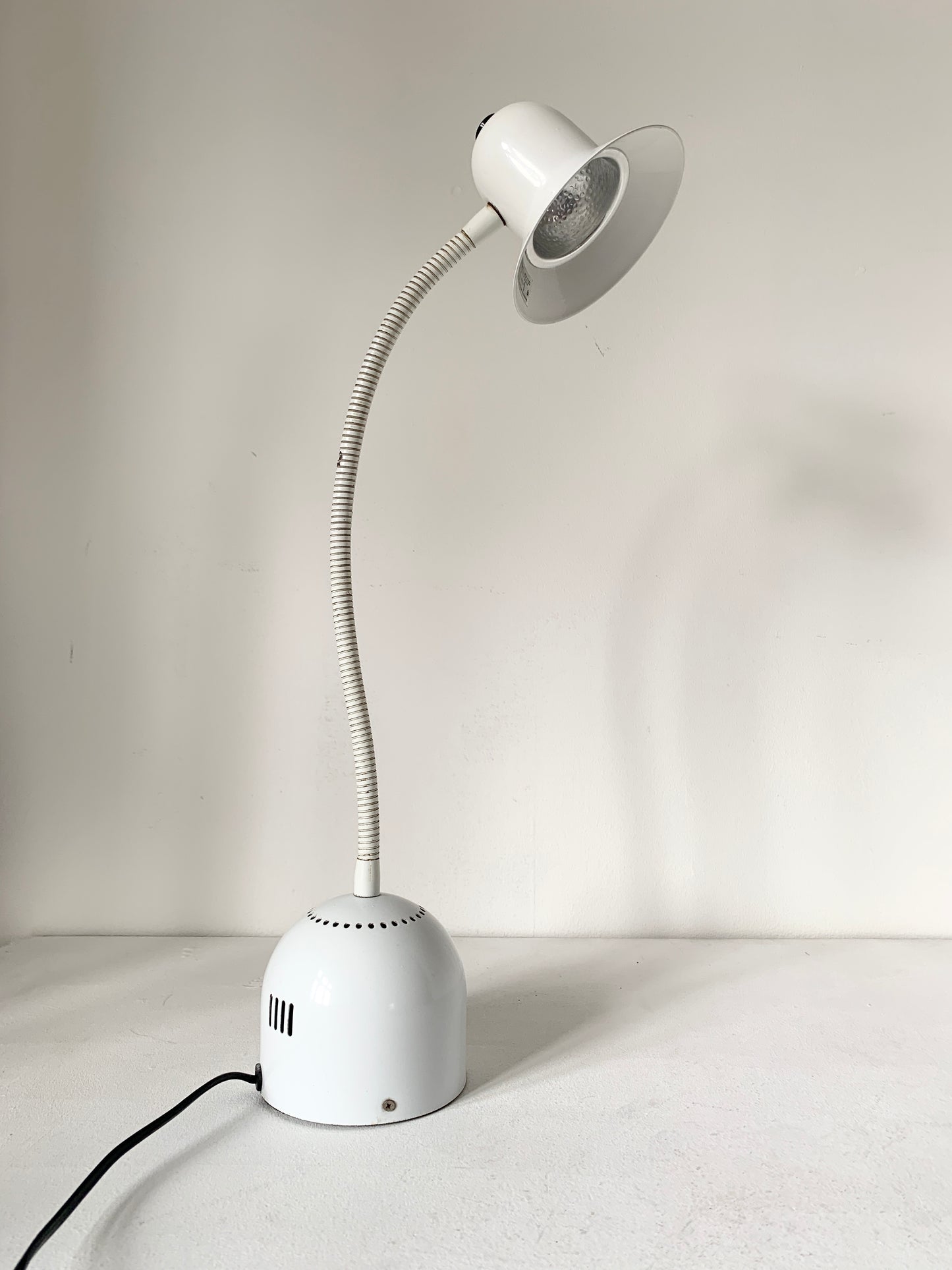 Postmodern White Flexi Desk Lamp By Stilplast