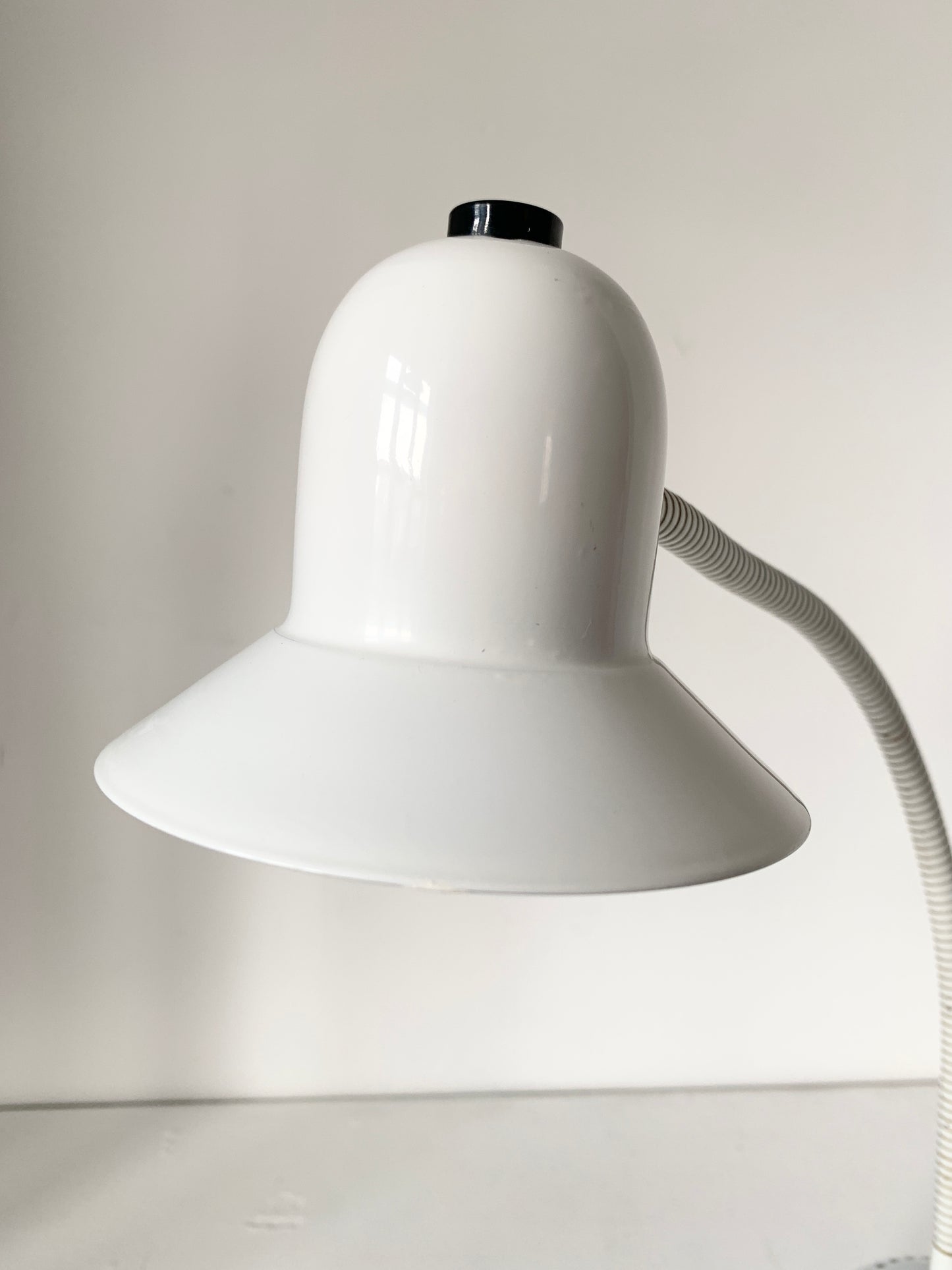 Postmodern White Flexi Desk Lamp By Stilplast