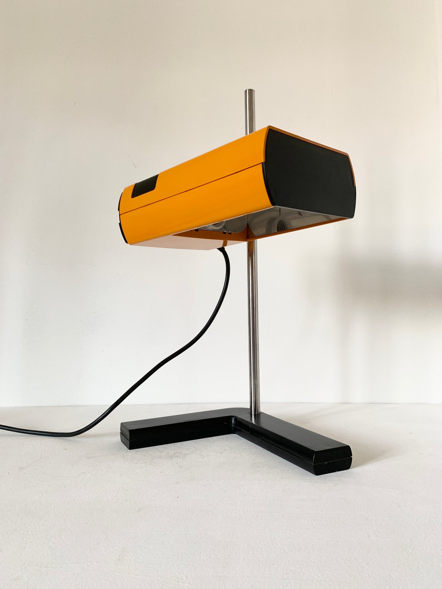 Space Age Orange Table Lamp by Jean-René Tallop