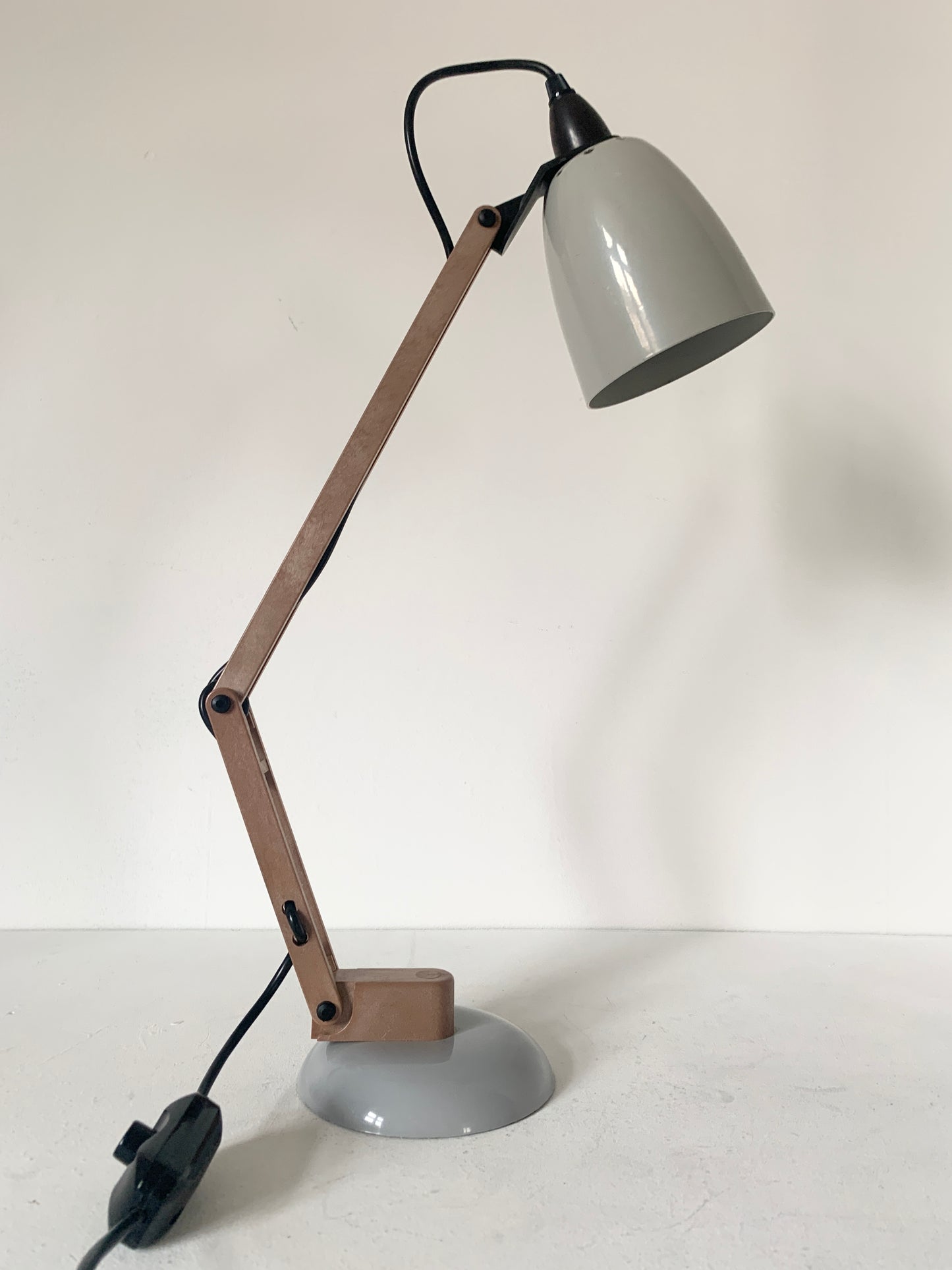 Vintage Grey Maclamp Desk Lamp