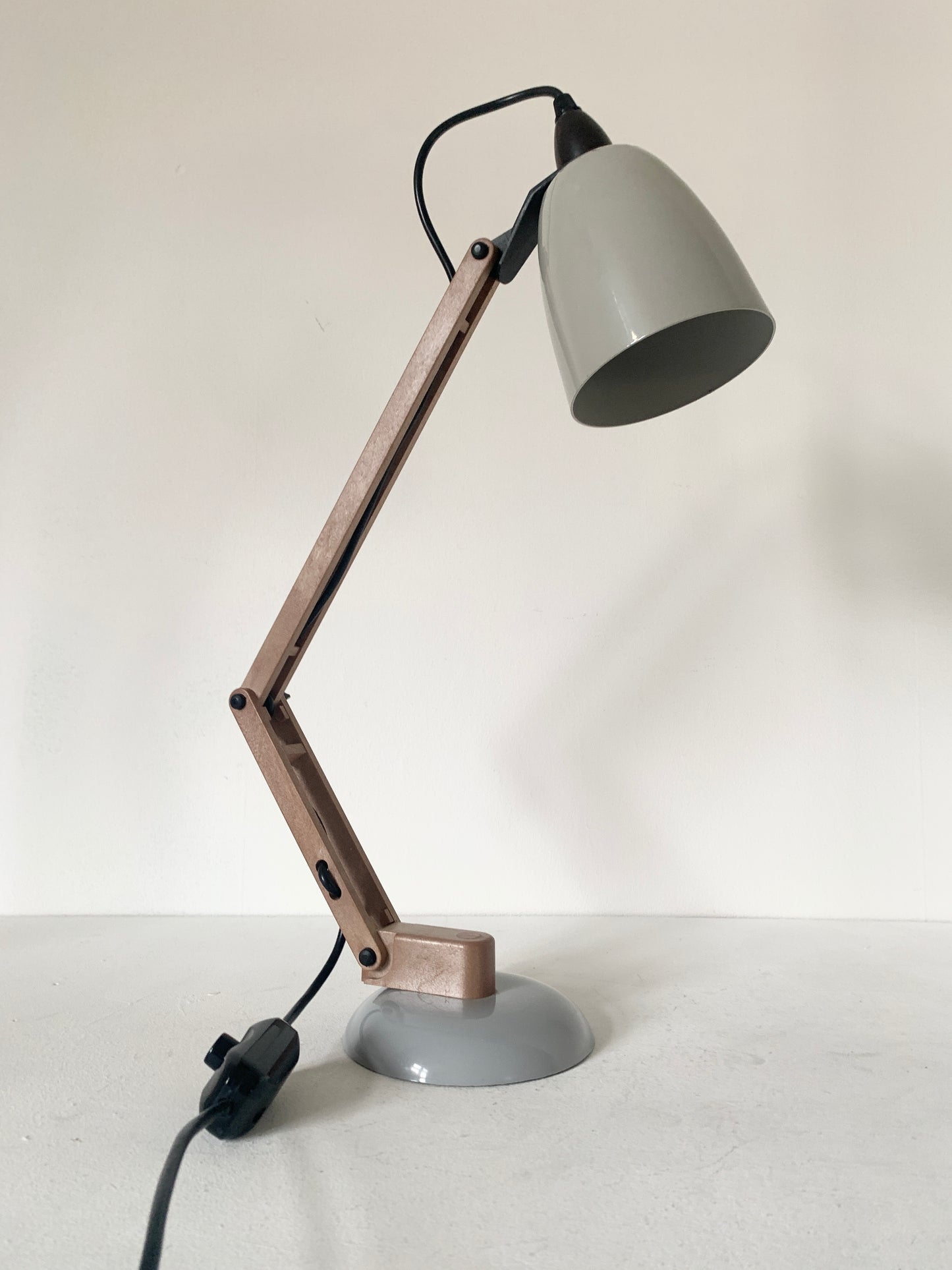 Vintage Grey Maclamp Desk Lamp