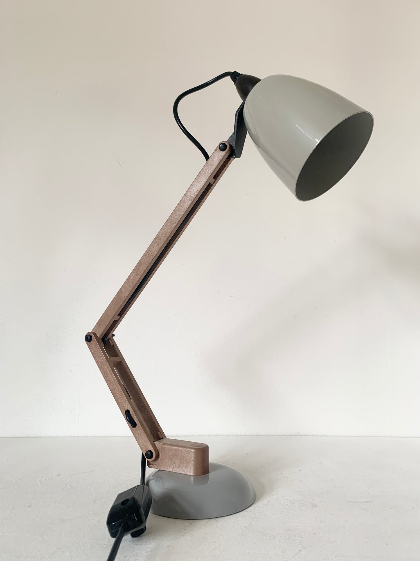 Vintage Grey Maclamp Desk Lamp