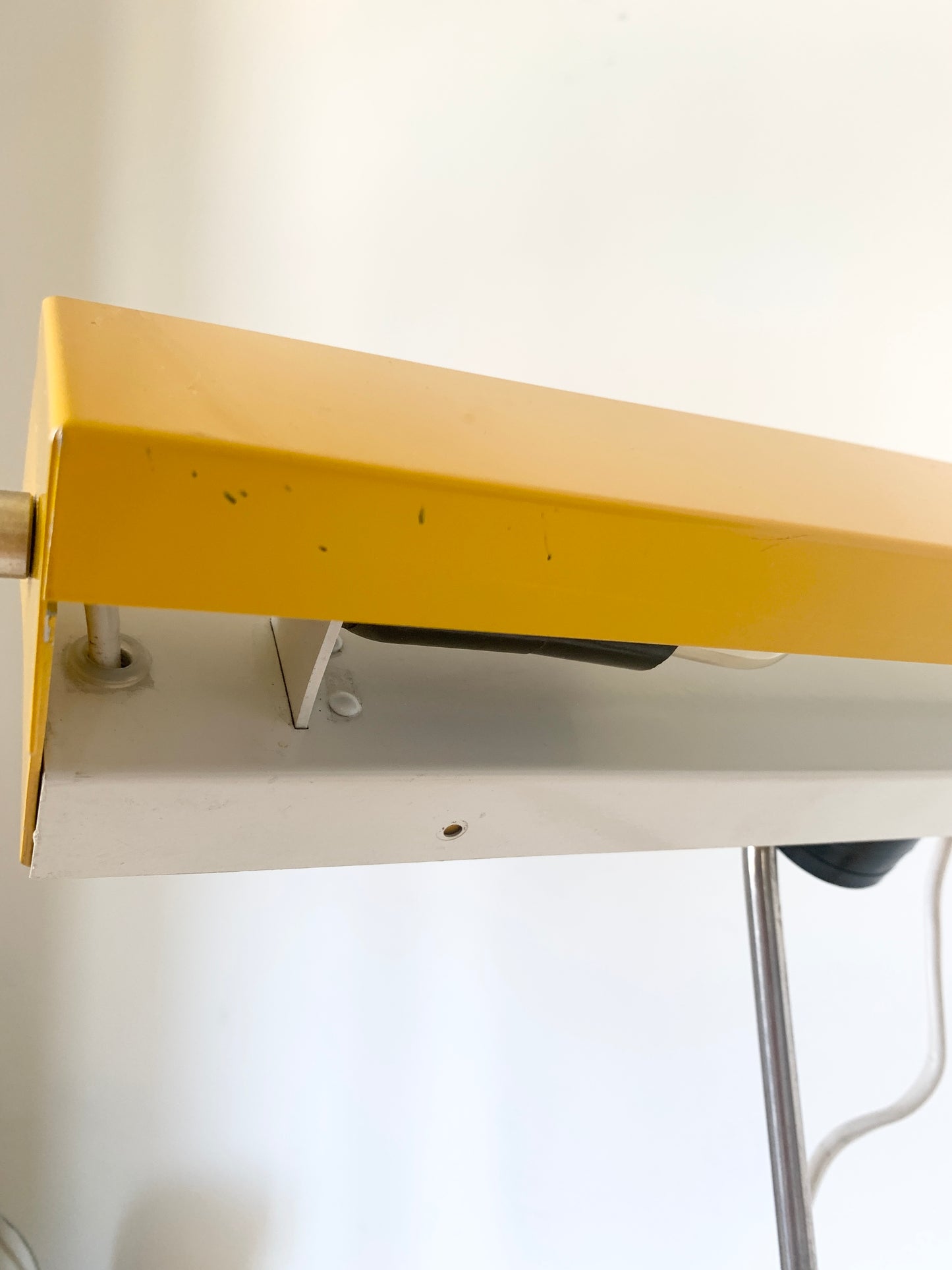 Mid Century Yellow Space Age Desk lamp