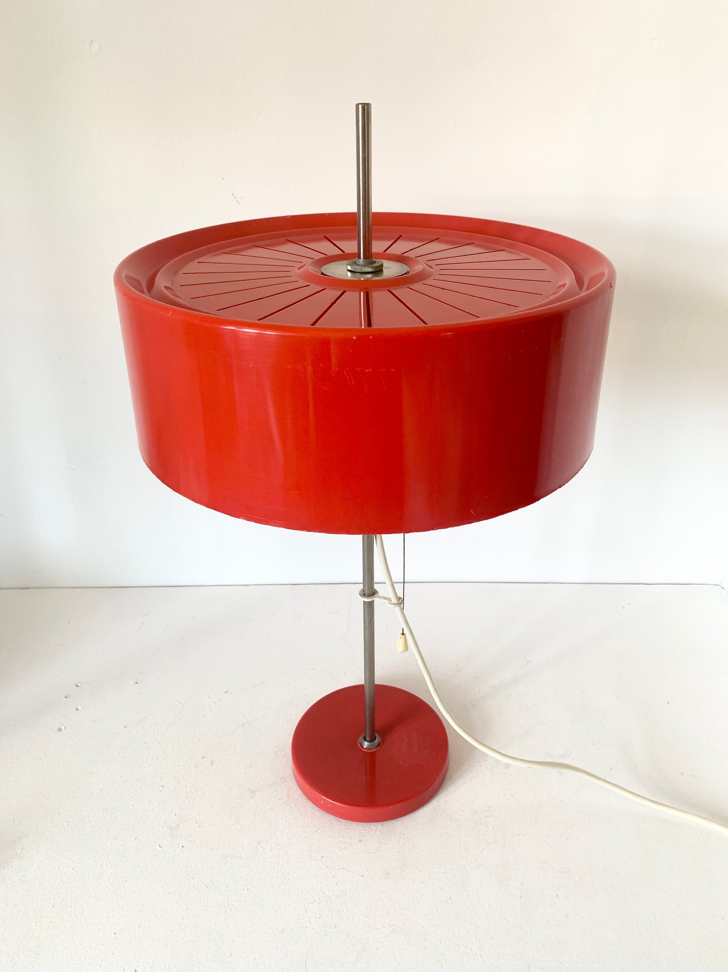 Mid Century Space Age Adjustable Mushroom Lamp