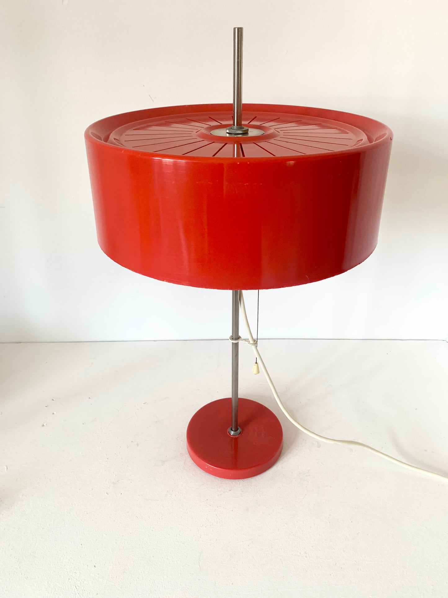 Mid Century Space Age Adjustable Mushroom Lamp