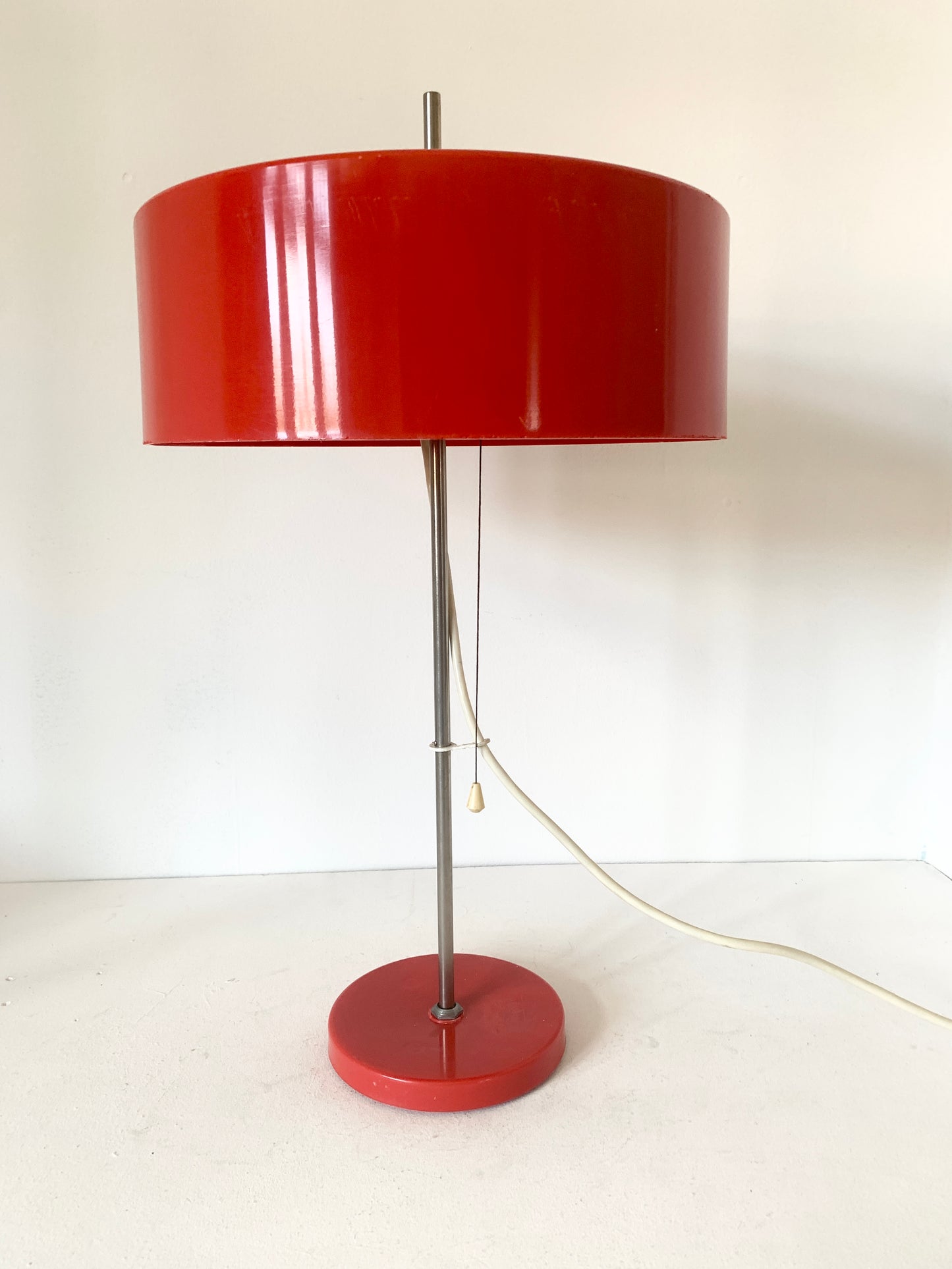 Mid Century Space Age Adjustable Mushroom Lamp