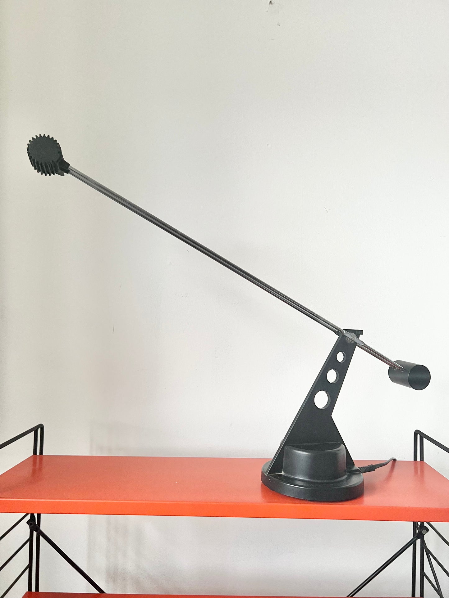 Postmodern counter-balanced table lamp by Luxo