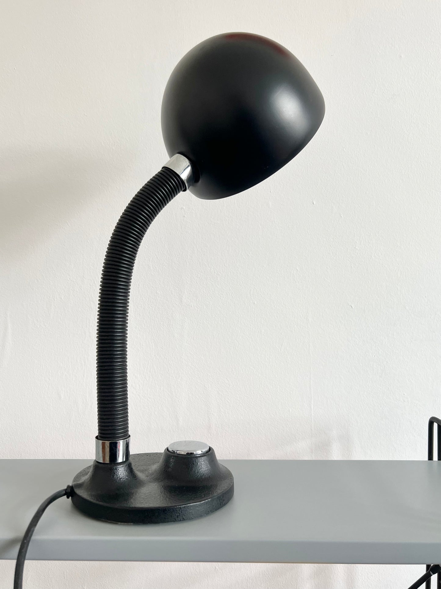 Mid Century Space Age Desk Lamp by Hillebrand