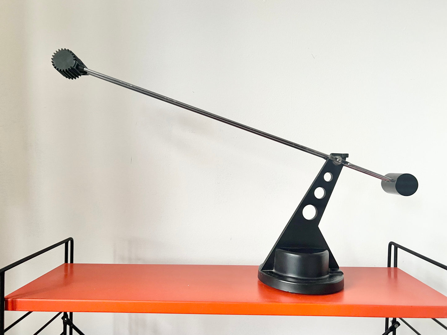 Postmodern counter-balanced table lamp by Luxo